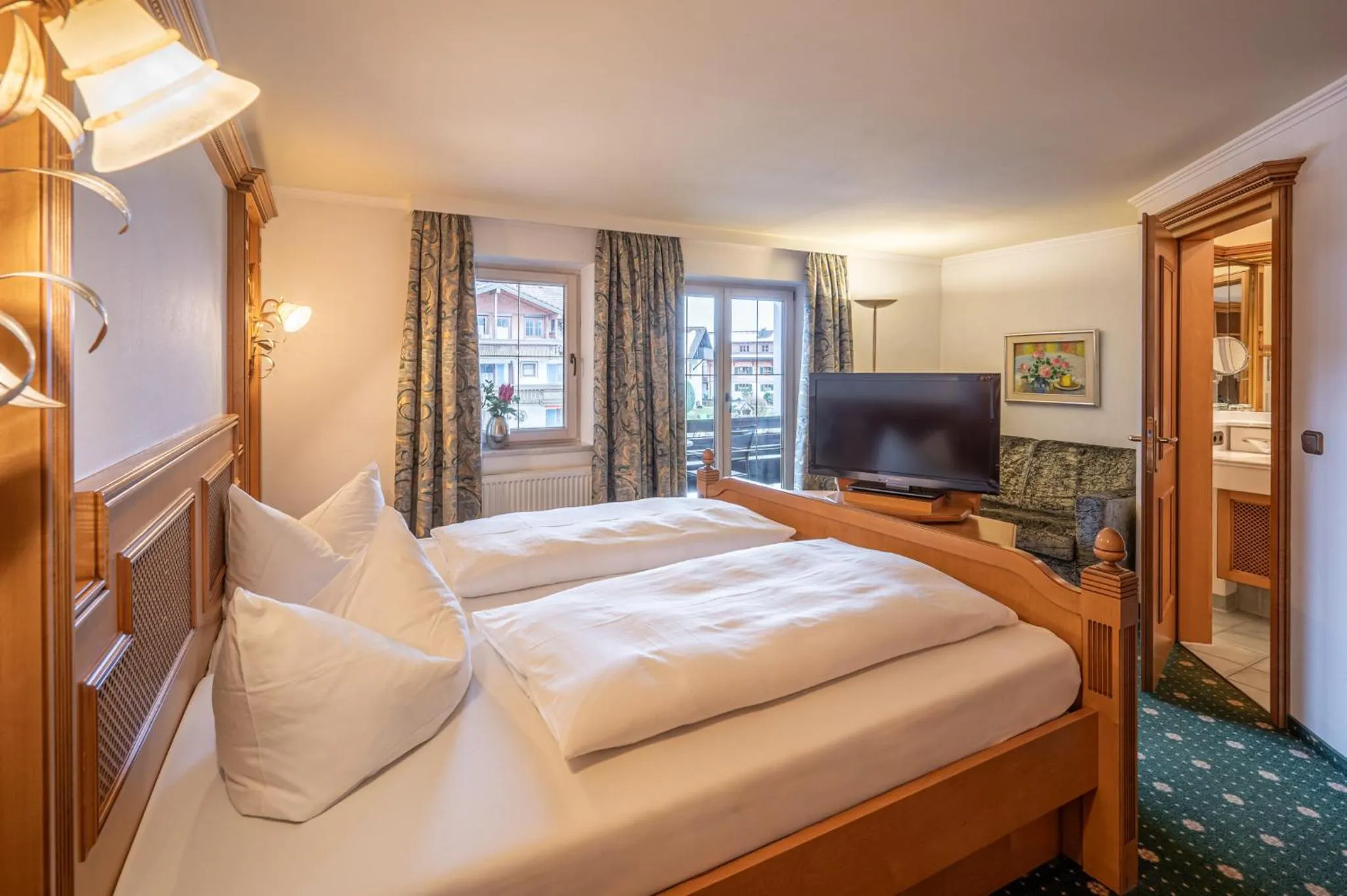 Photo of the whole room, Bed in Wohlfühlhotel Berwanger Hof