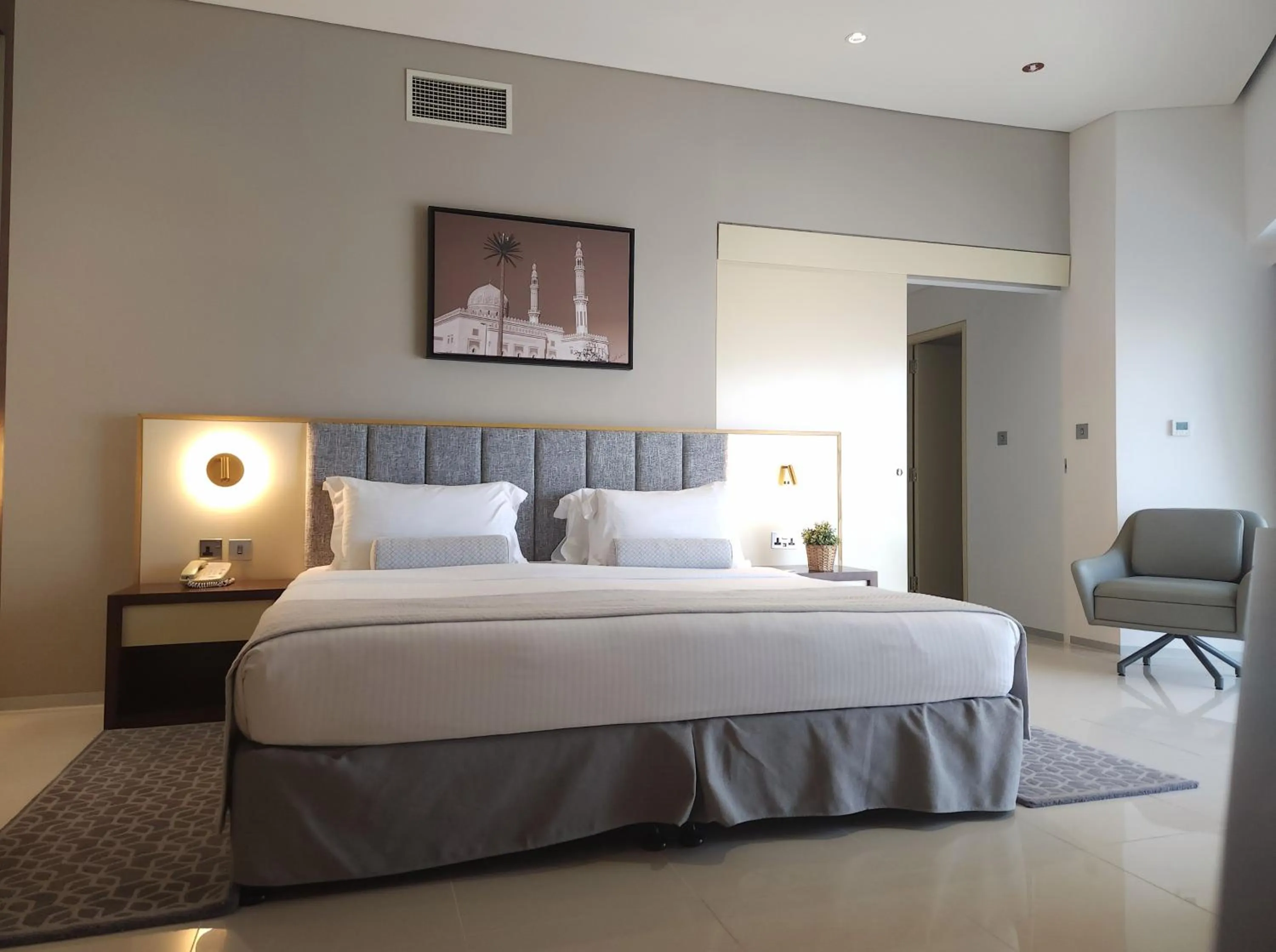 Bed in Ascott Park Place Dubai