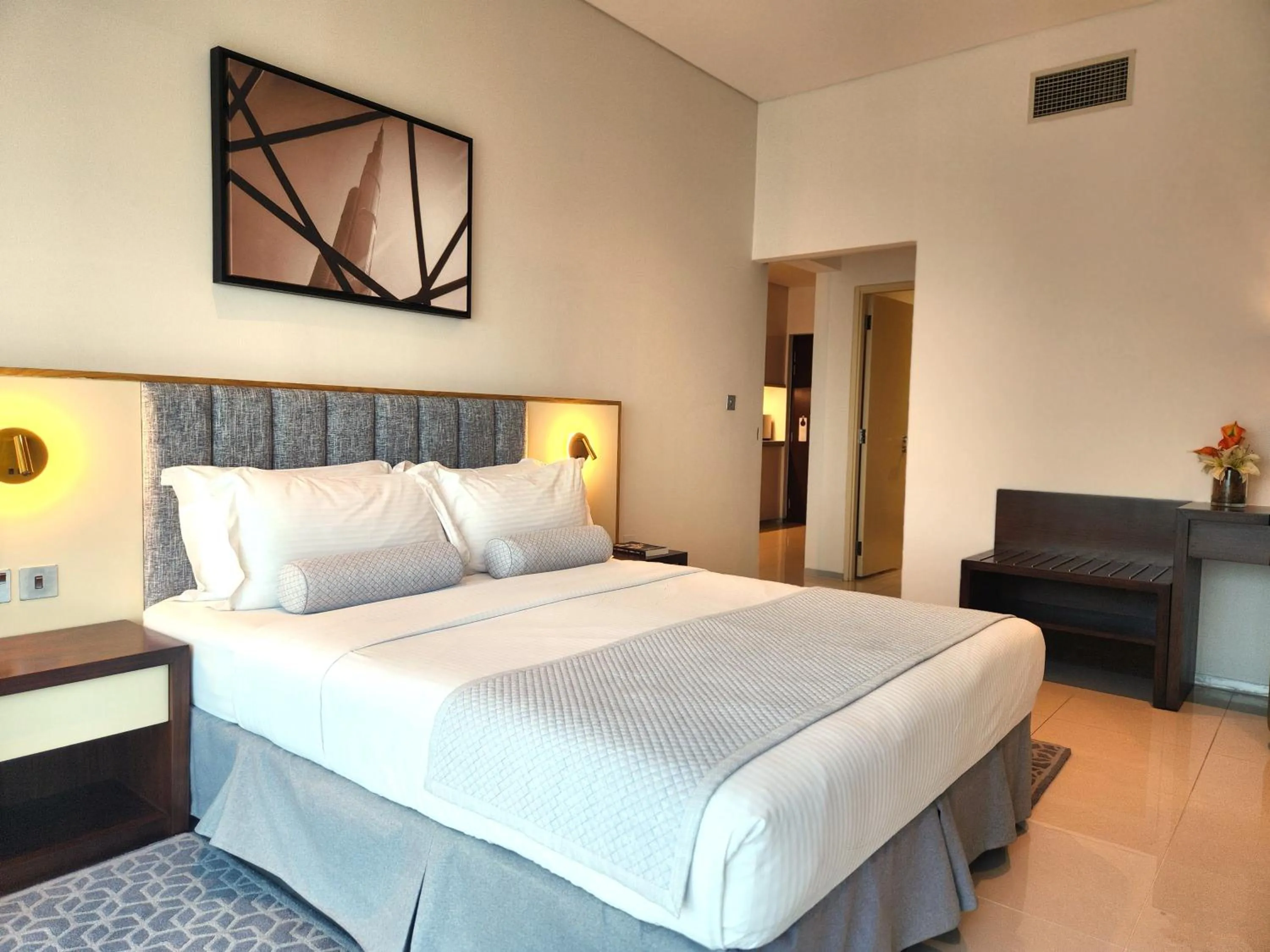 Bed in Ascott Park Place Dubai