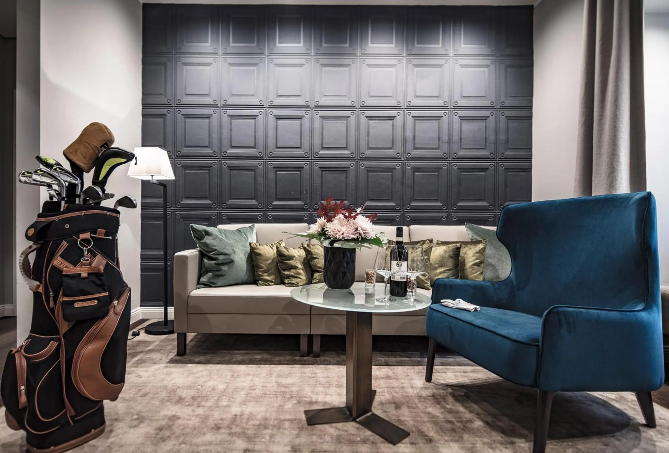 Living room in SCHLOSS Fleesensee