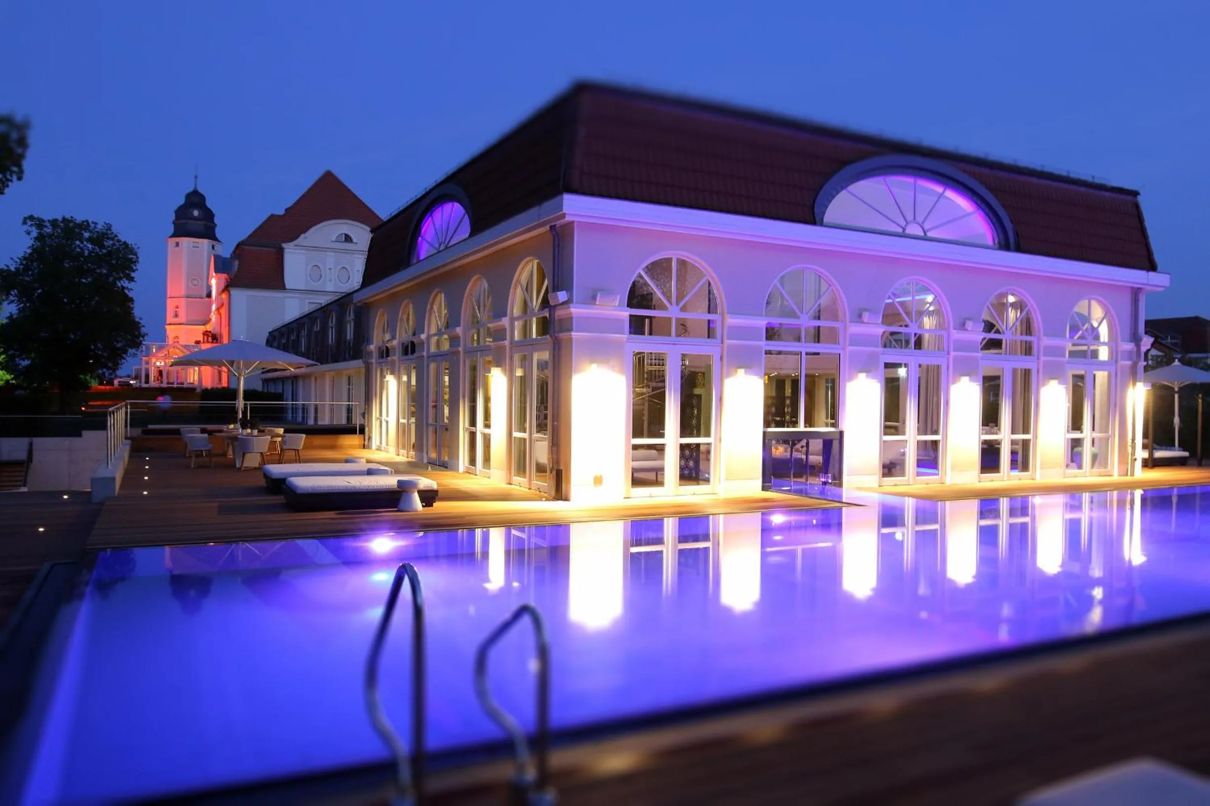Open Air Bath in SCHLOSS Fleesensee
