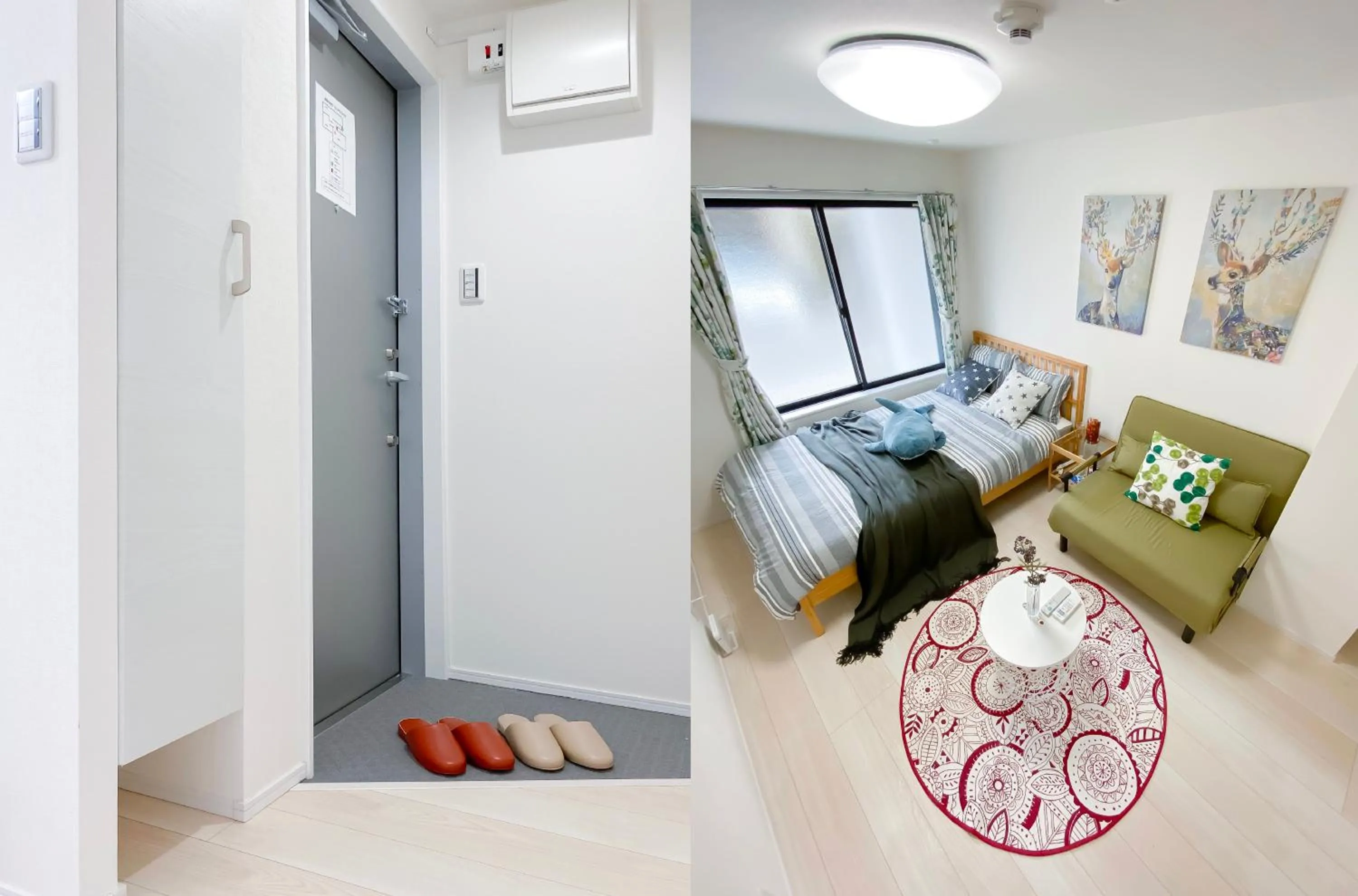 Bed in japan house shinkoiwa