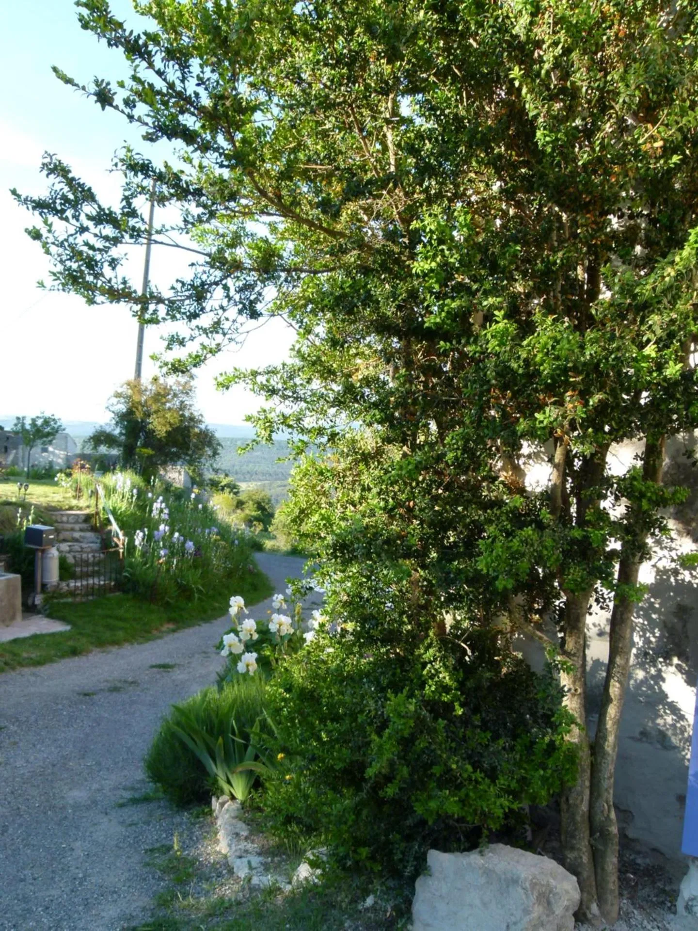 Garden view in chambre campagnarde