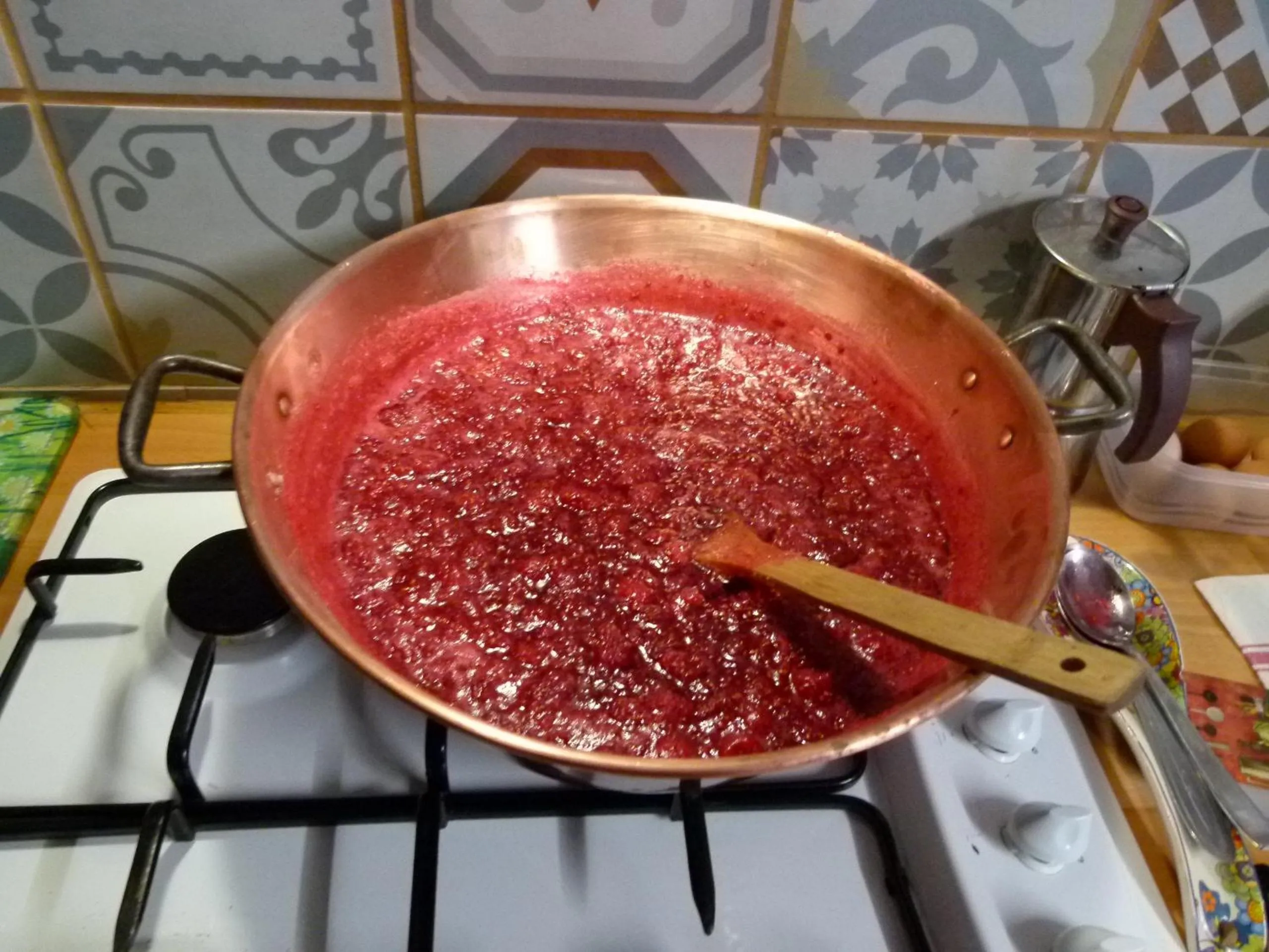 Breakfast in chambre campagnarde