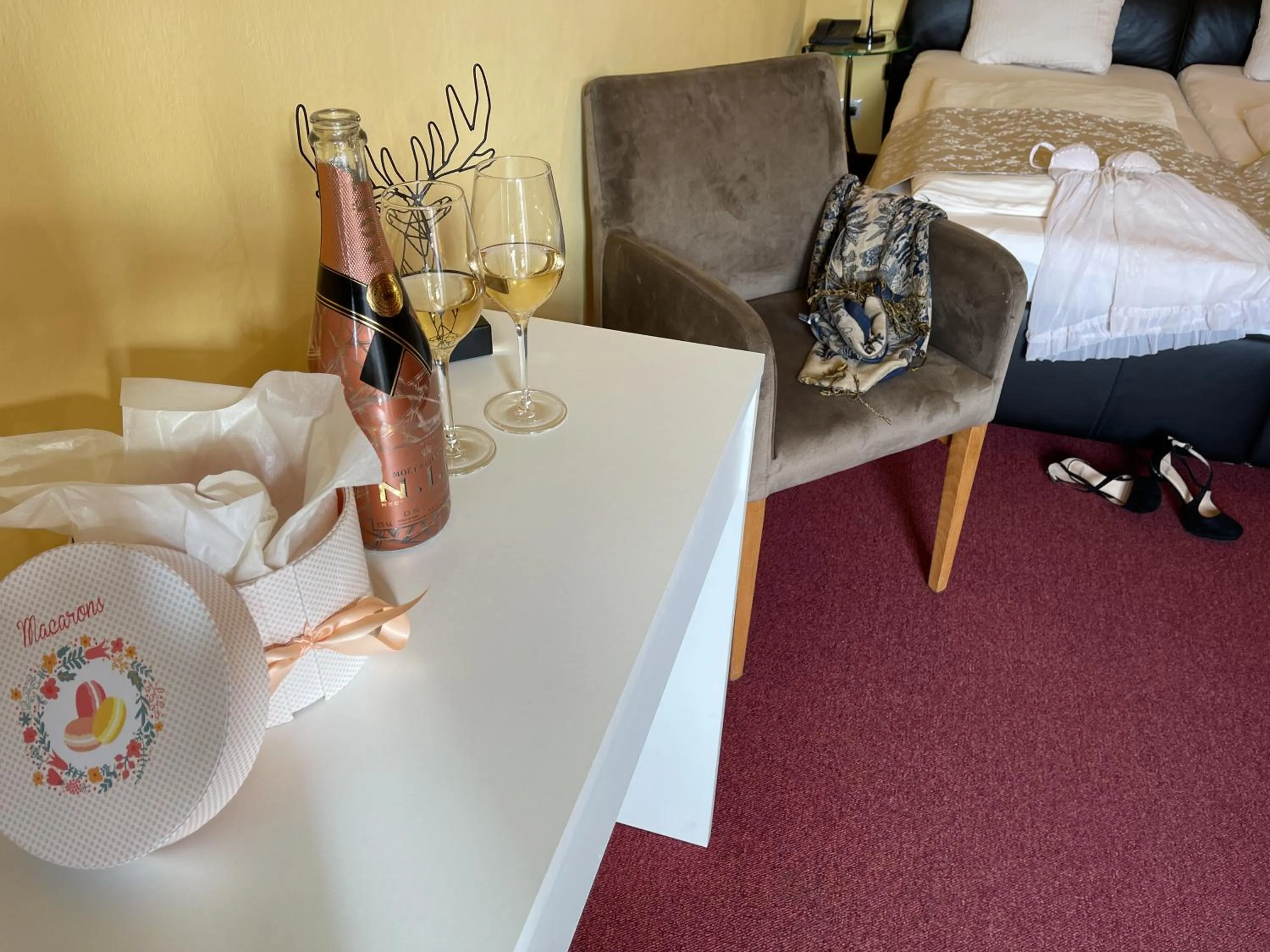 Bed in Waldhotel Seefeld