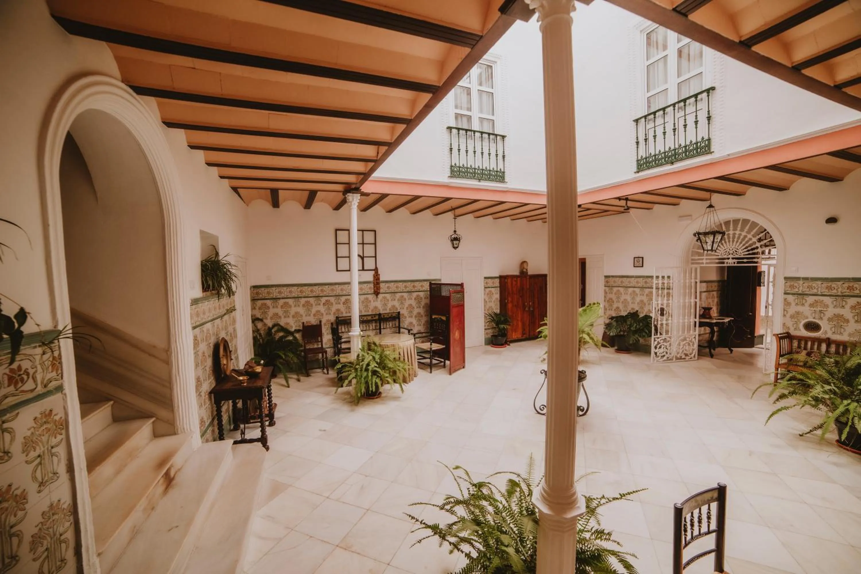 Patio in Posada La Casa Del Pintor