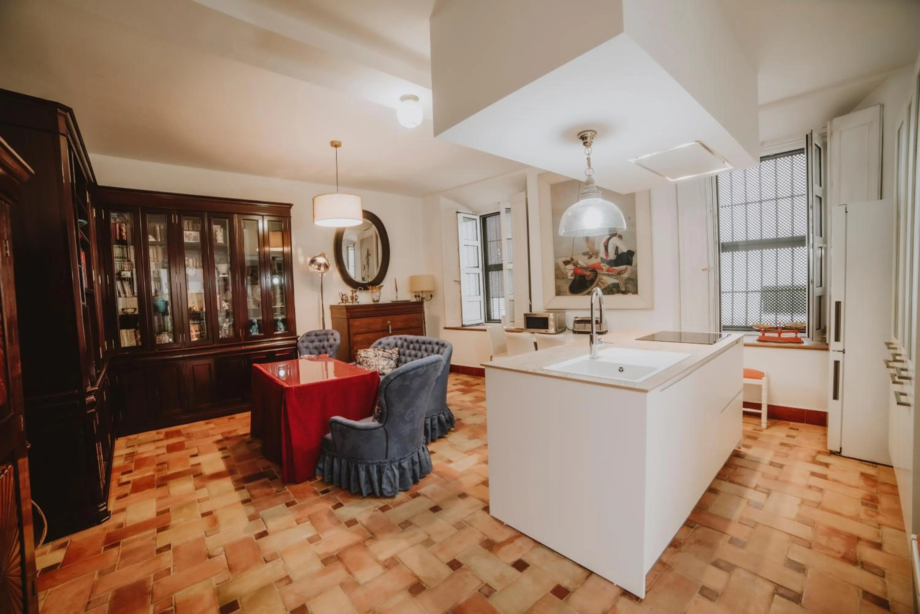 Communal lounge/ TV room in Posada La Casa Del Pintor