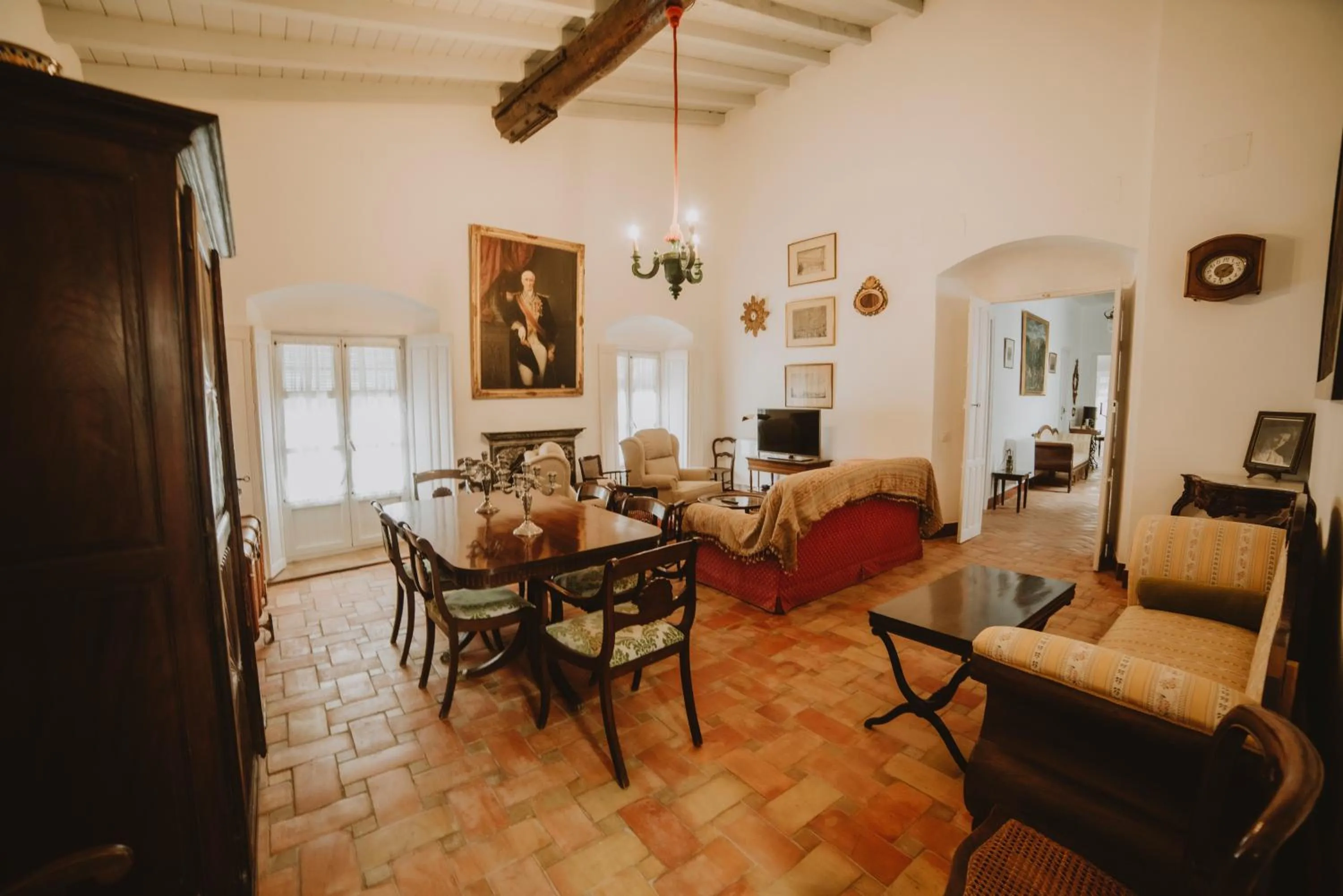Communal lounge/ TV room in Posada La Casa Del Pintor