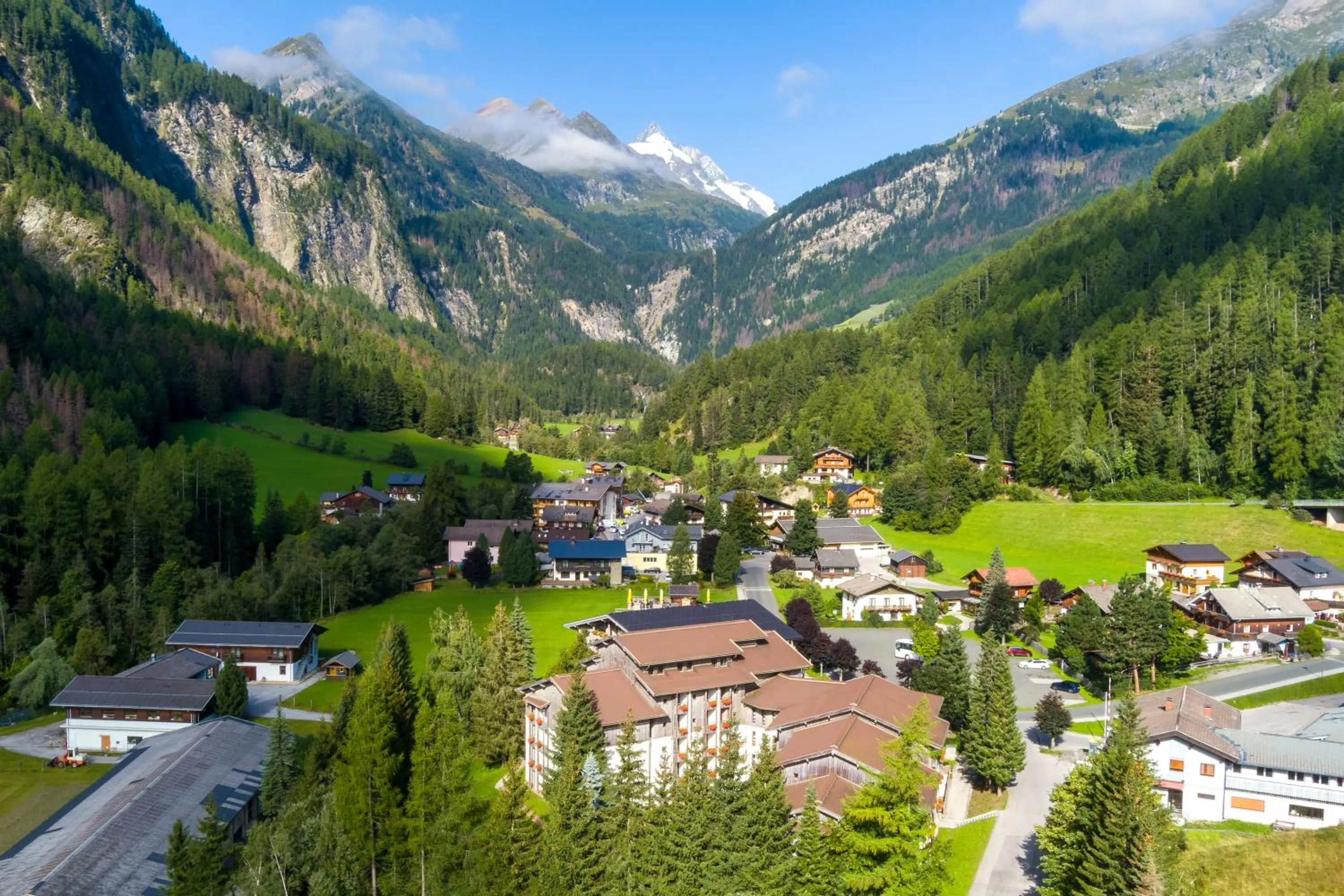 View (from property/room) in Sporthotel Heiligenblut