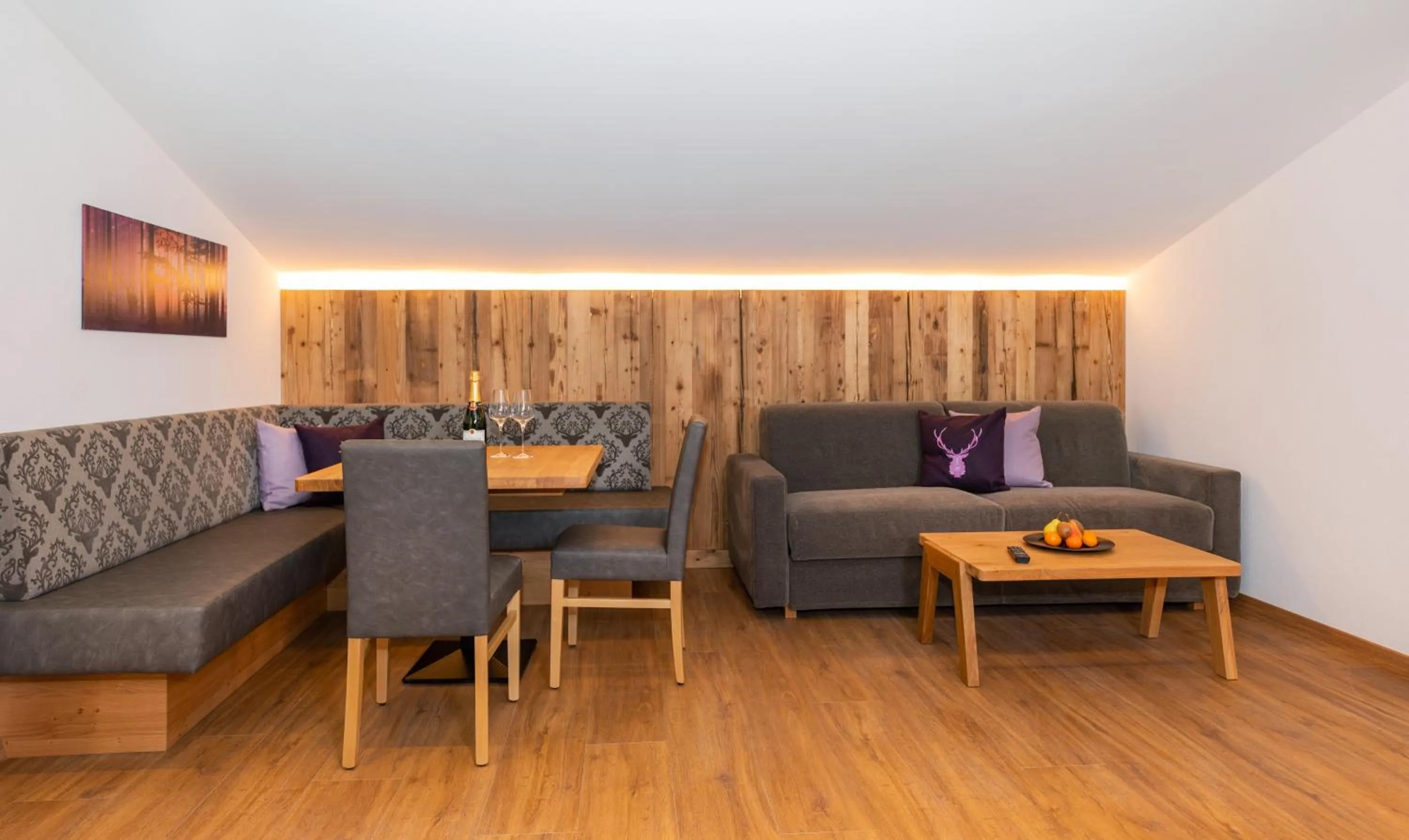 Living room in Das Grünholz Aparthotel