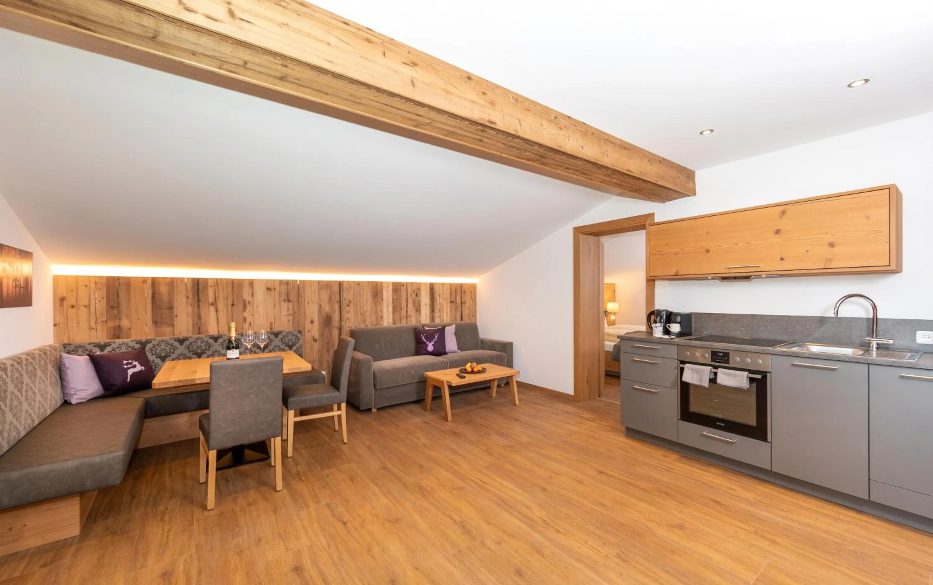 Living room in Das Grünholz Aparthotel