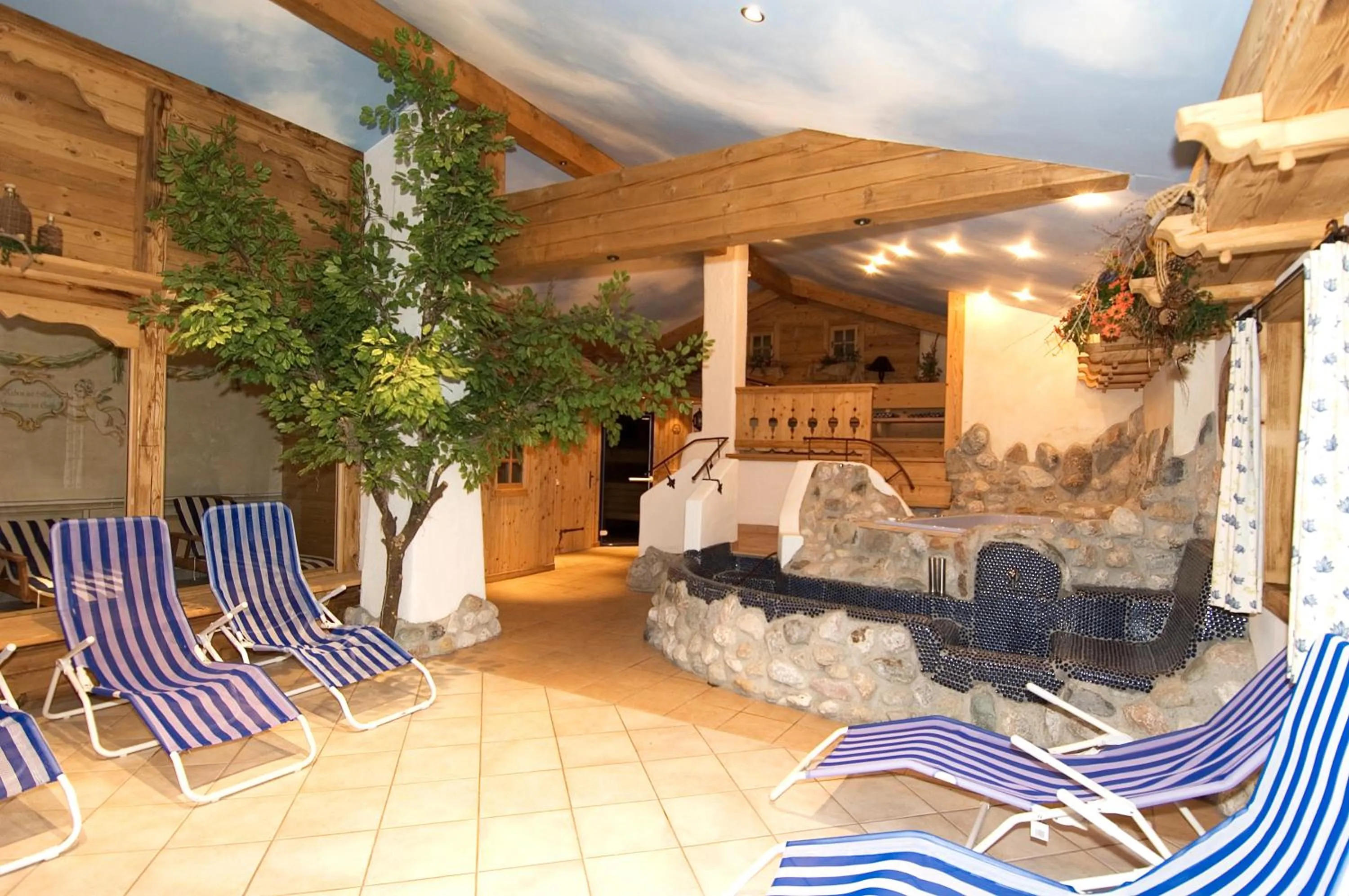 Spa and wellness centre/facilities in Das Grünholz Aparthotel