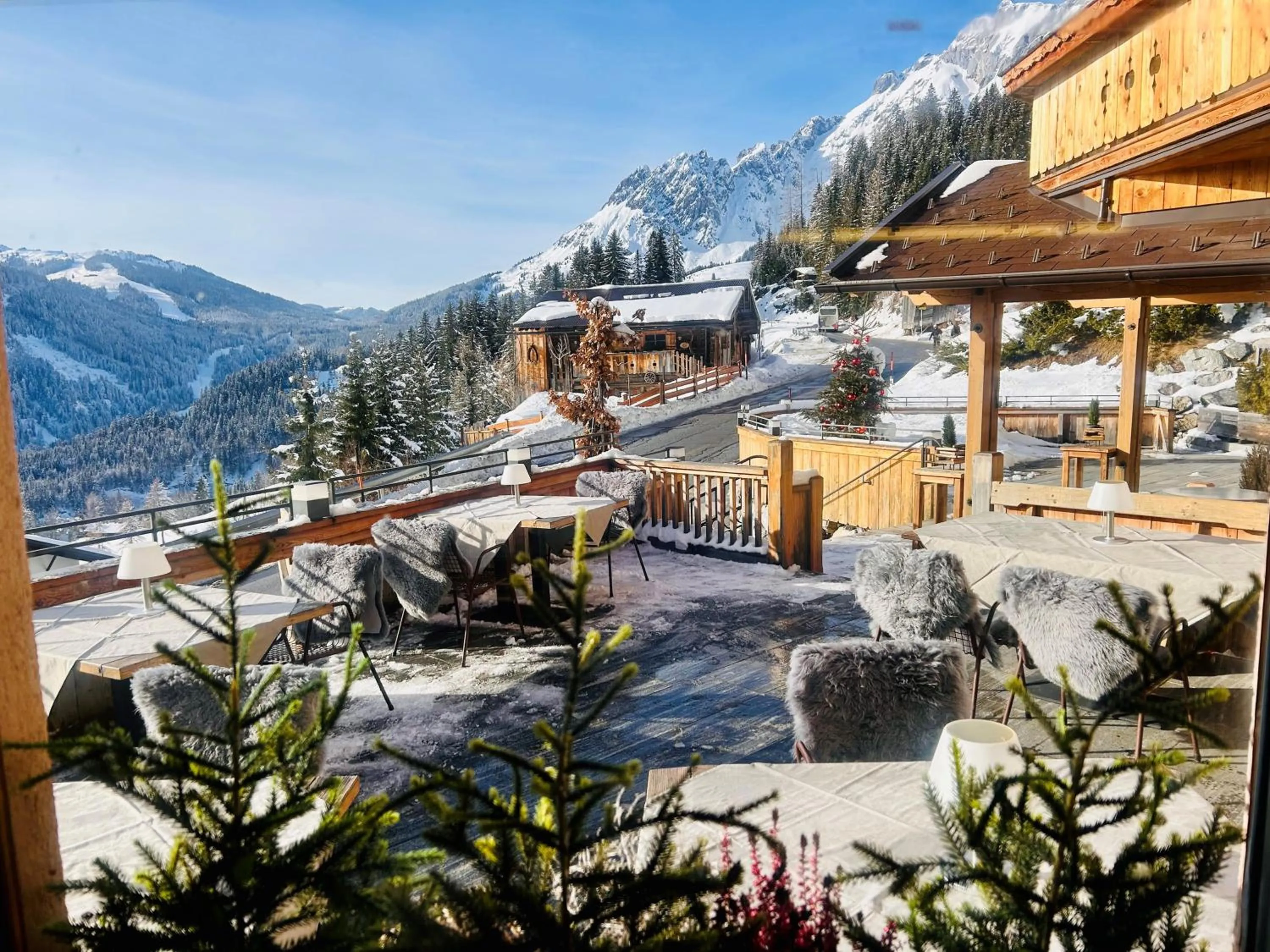 Balcony/Terrace in Das Grünholz Aparthotel