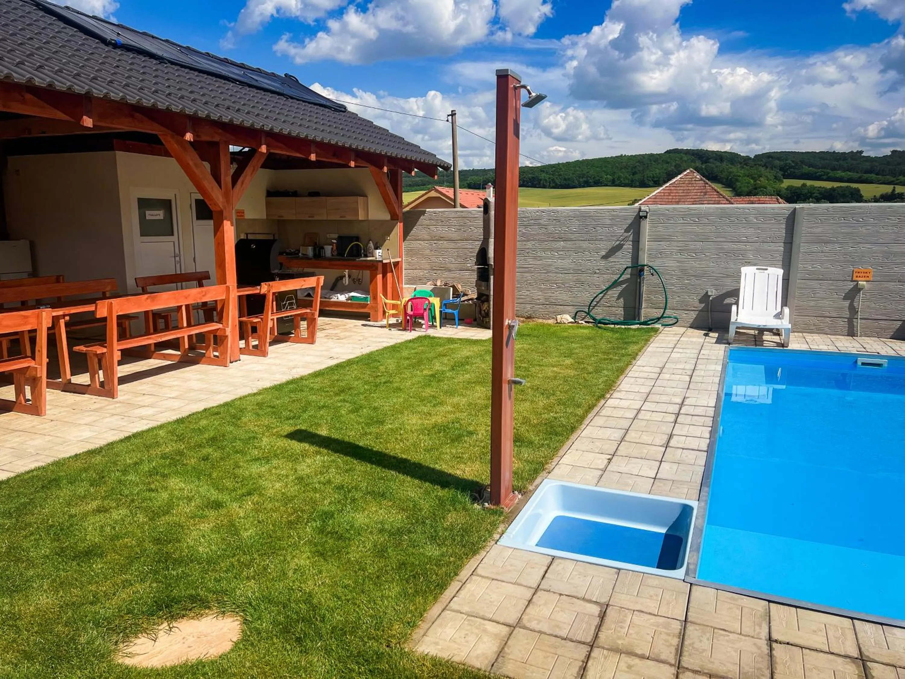 Shower in Rezidencia Podhájska