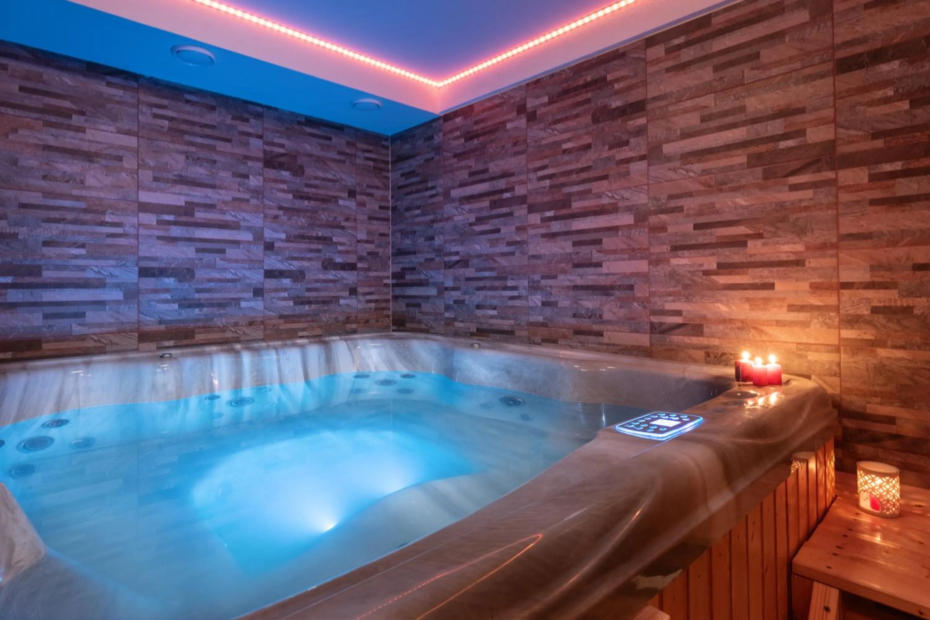 Hot Tub in Rezidencia Podhájska