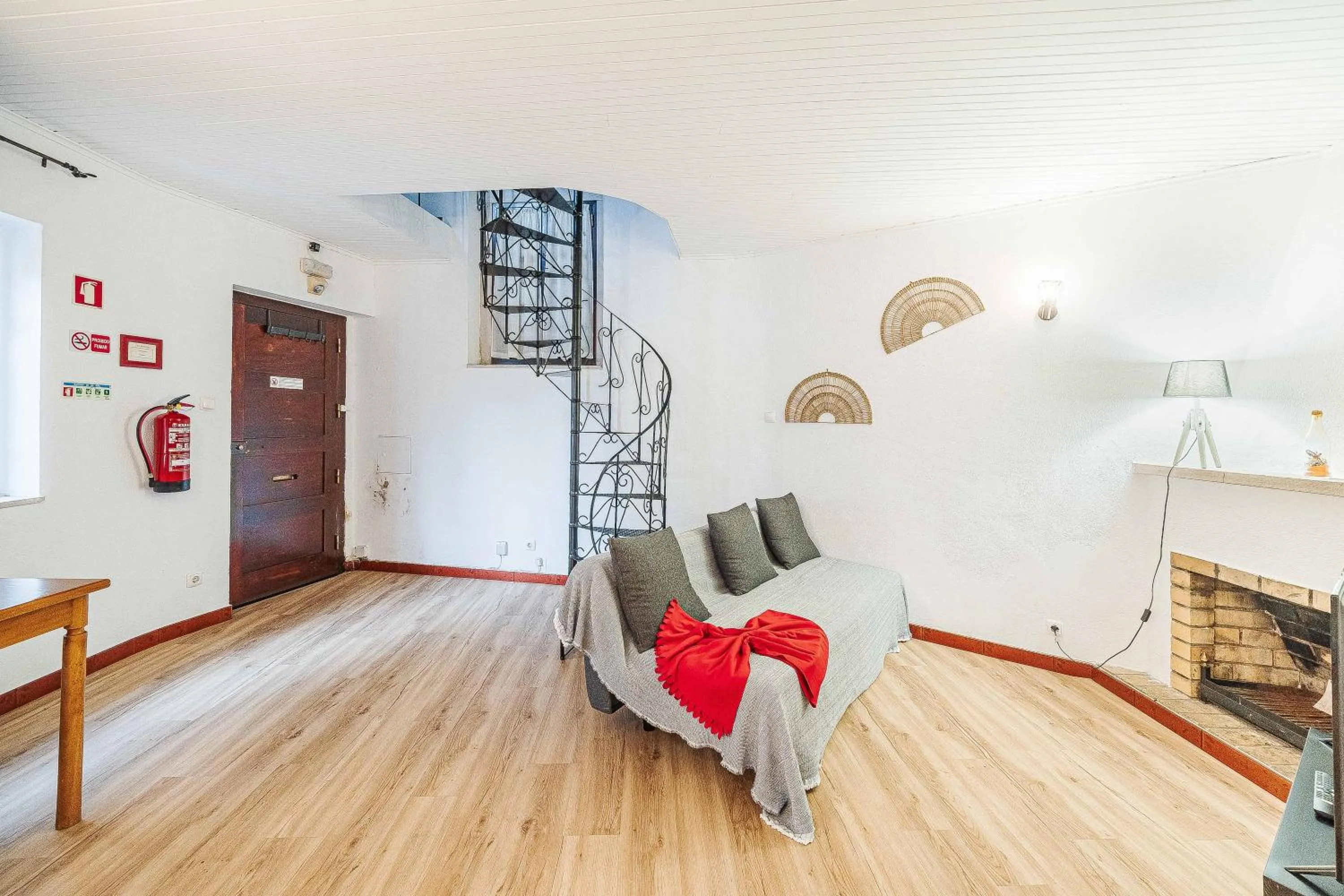 Living room in Casas da Biquinha