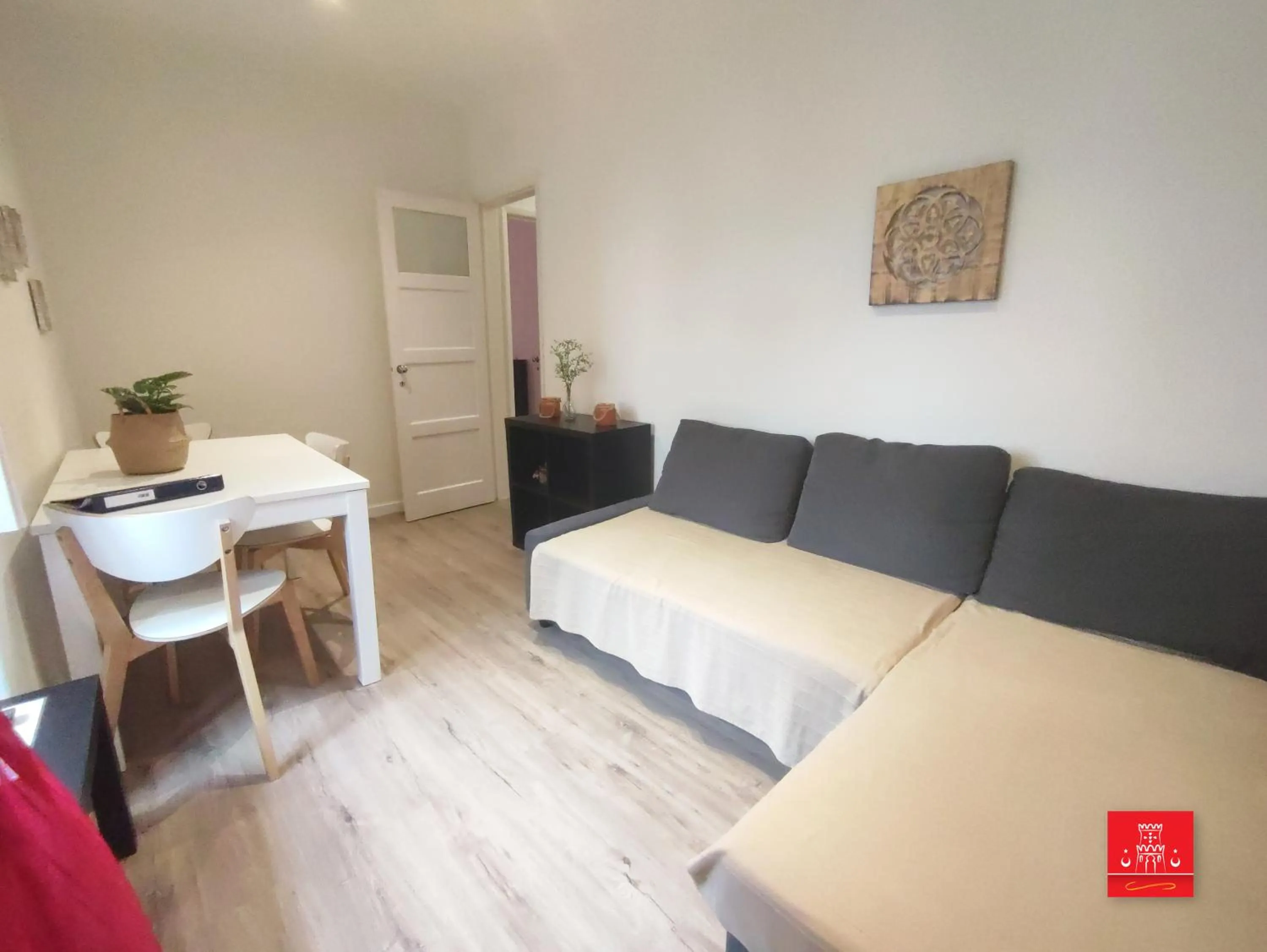 Communal lounge/ TV room, Bed in Casas da Biquinha