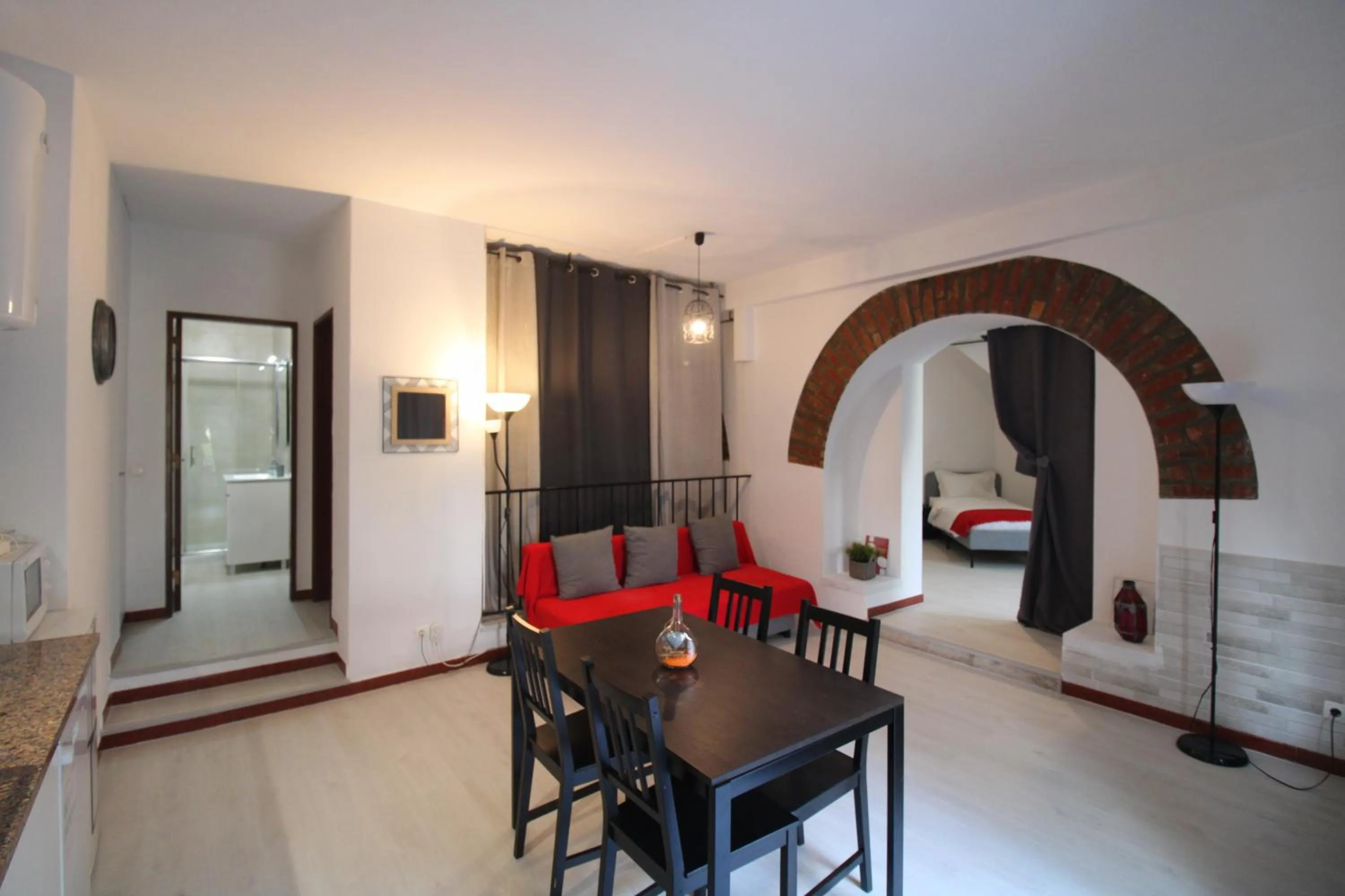 Kitchen or kitchenette in Casas da Biquinha