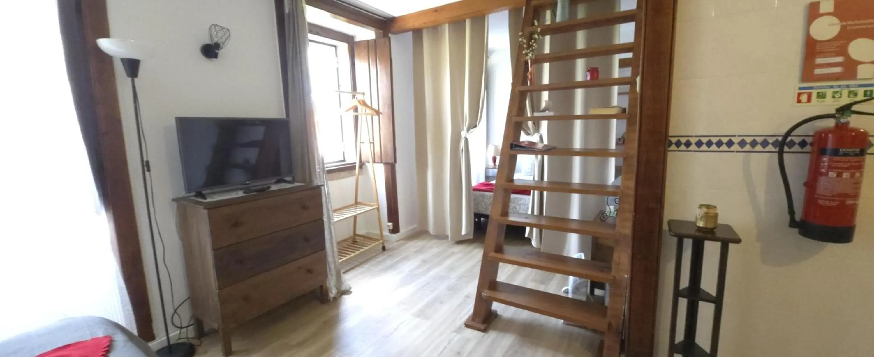 Living room in Casas da Biquinha