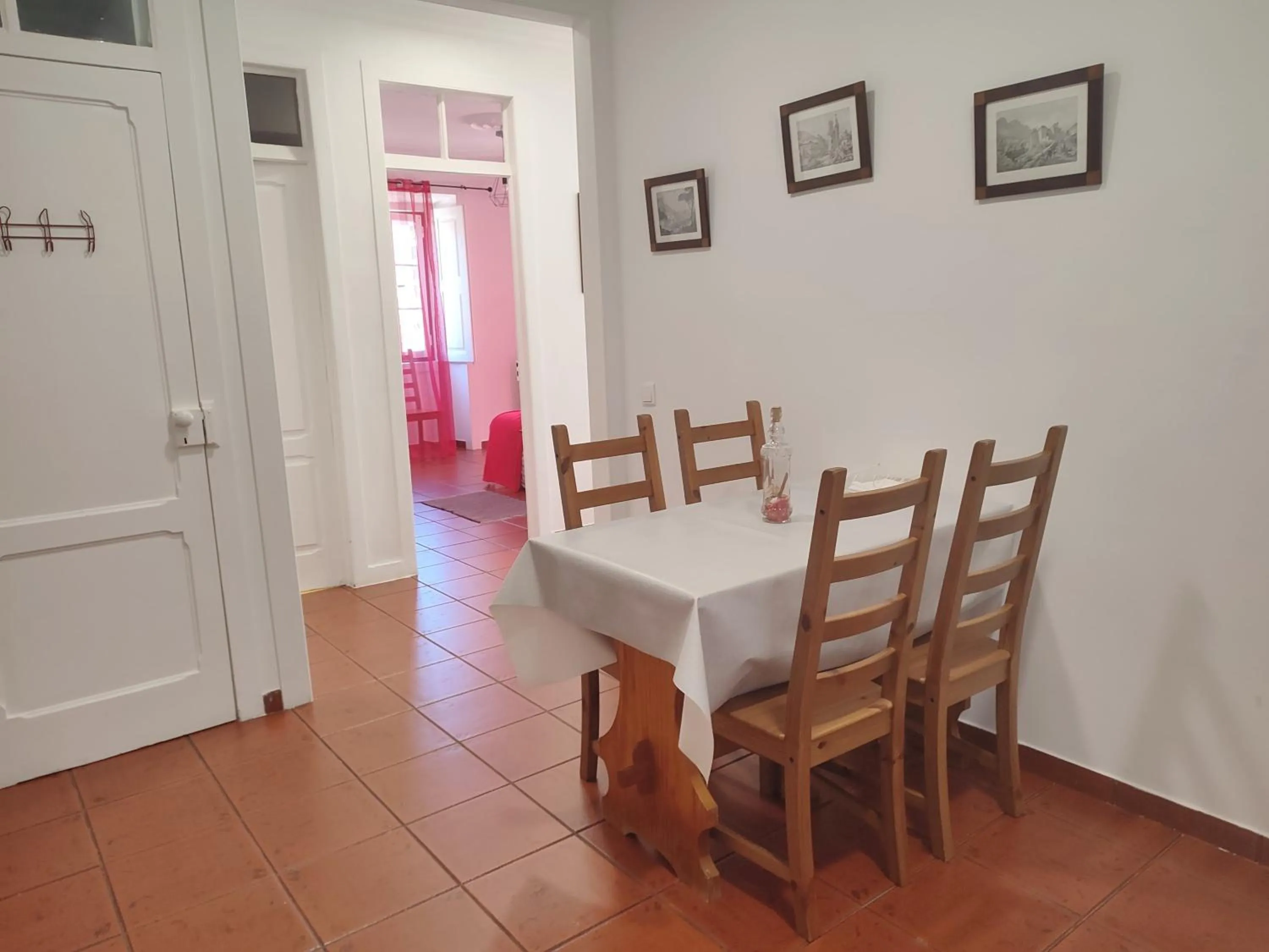 Dining area in Casas da Biquinha