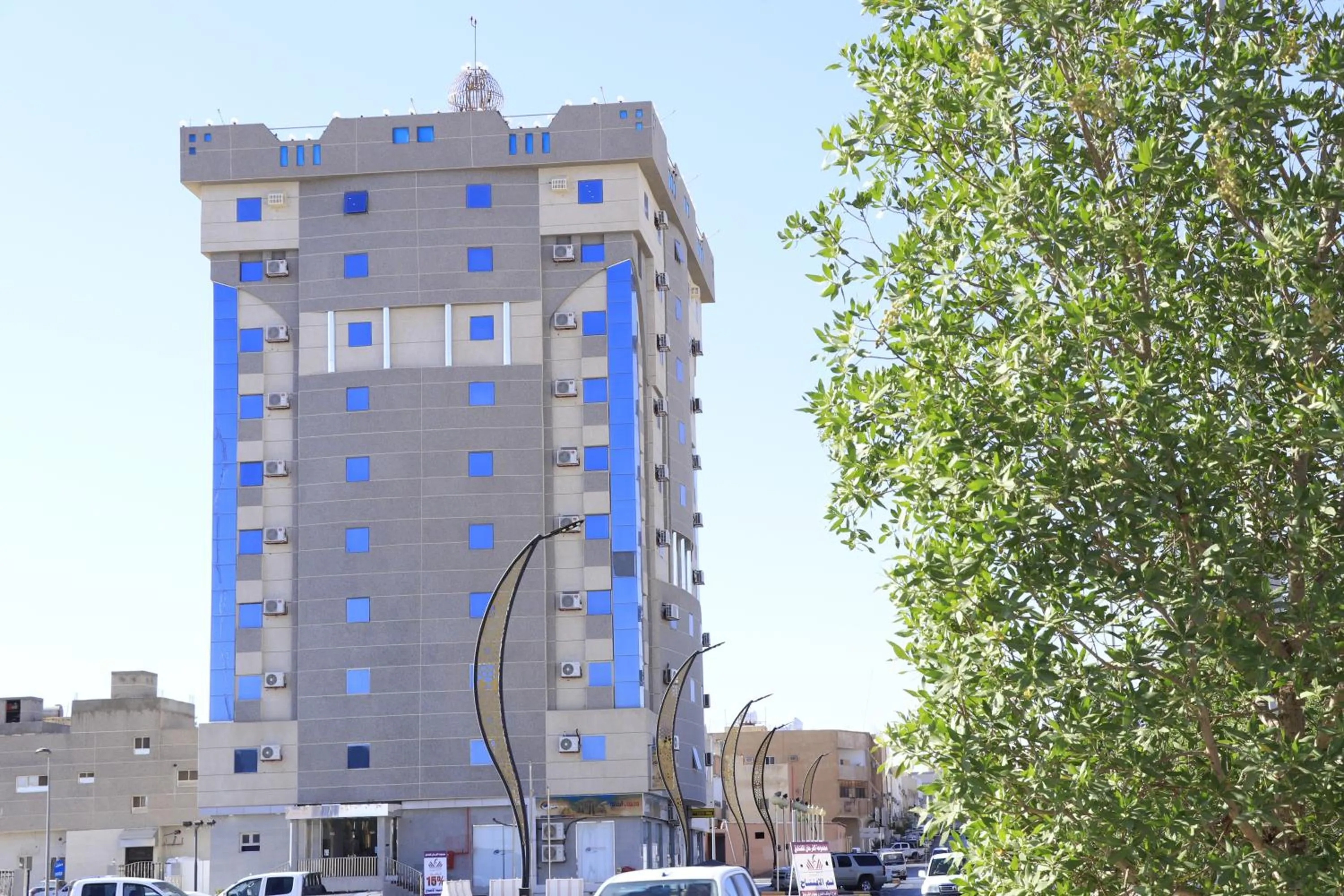 Property building in Diafat Alsaadah For Serviced Apartment-Dumat Al Jandal