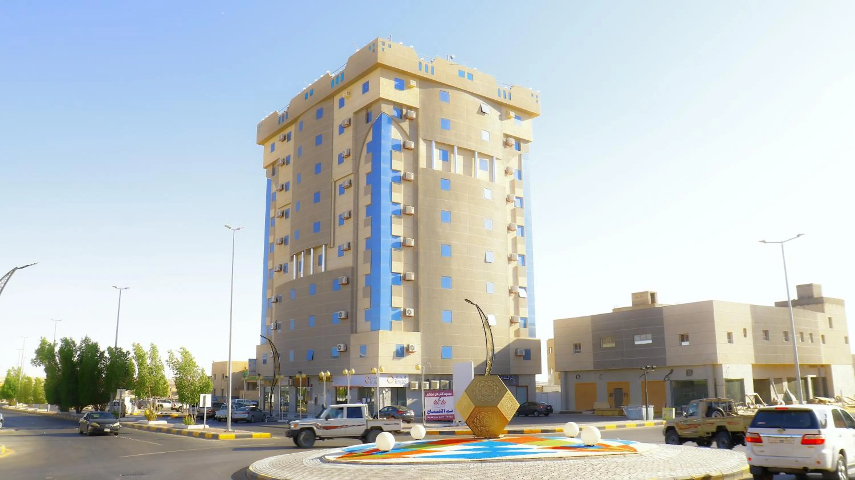 Property building in Diafat Alsaadah For Serviced Apartment-Dumat Al Jandal