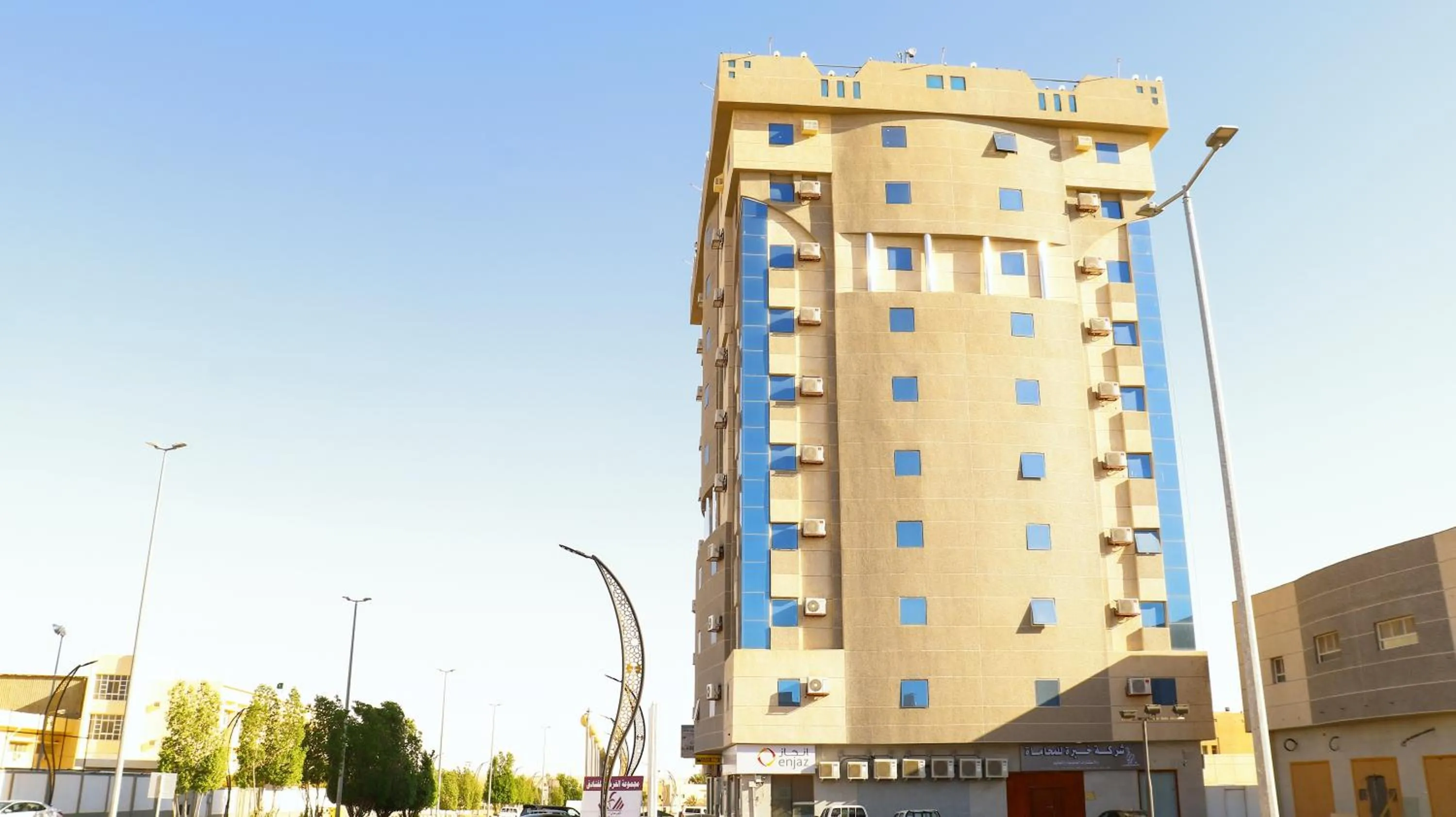 Property building in Diafat Alsaadah For Serviced Apartment-Dumat Al Jandal
