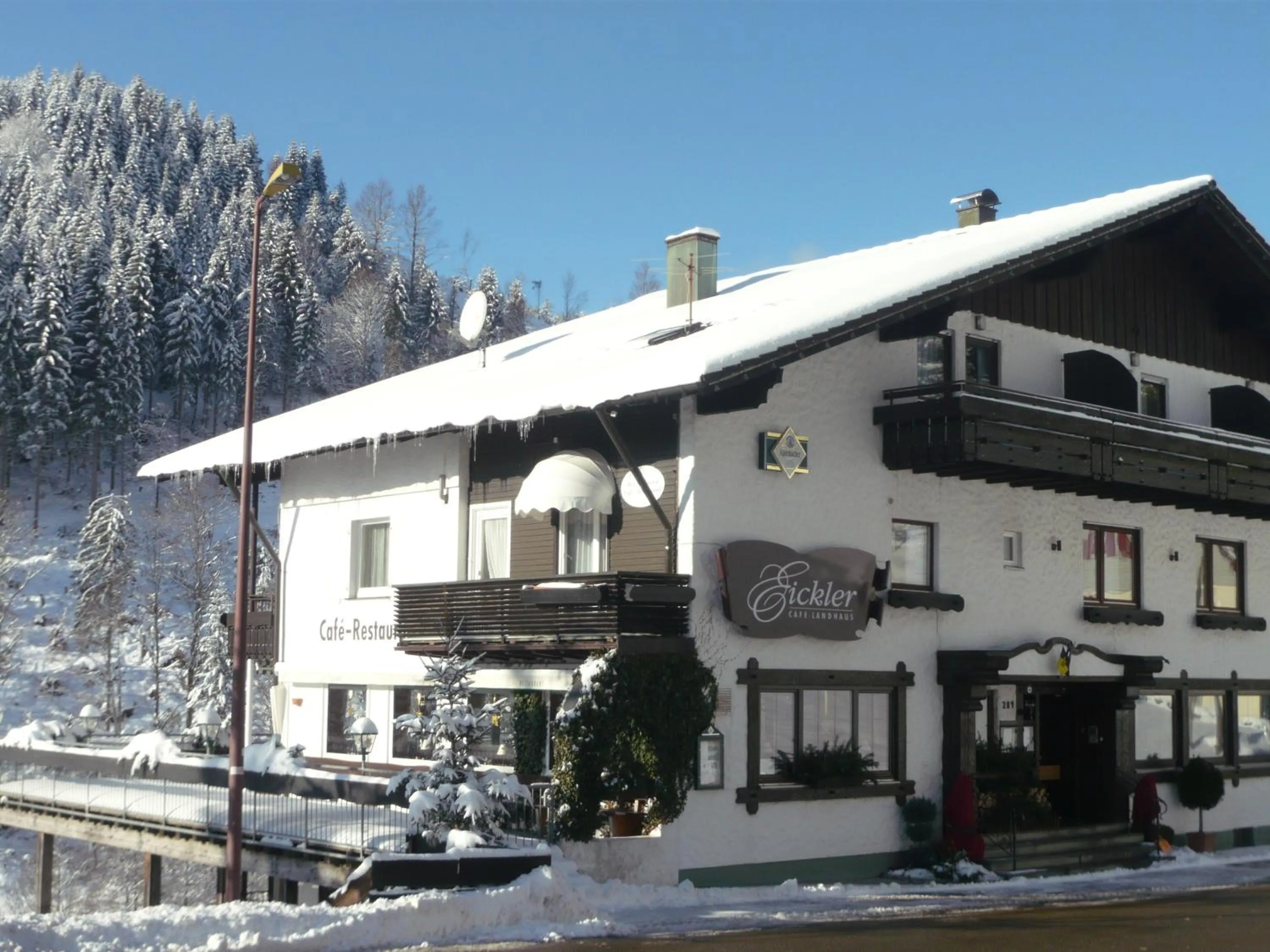 Facade/entrance in Landhaus Eickler
