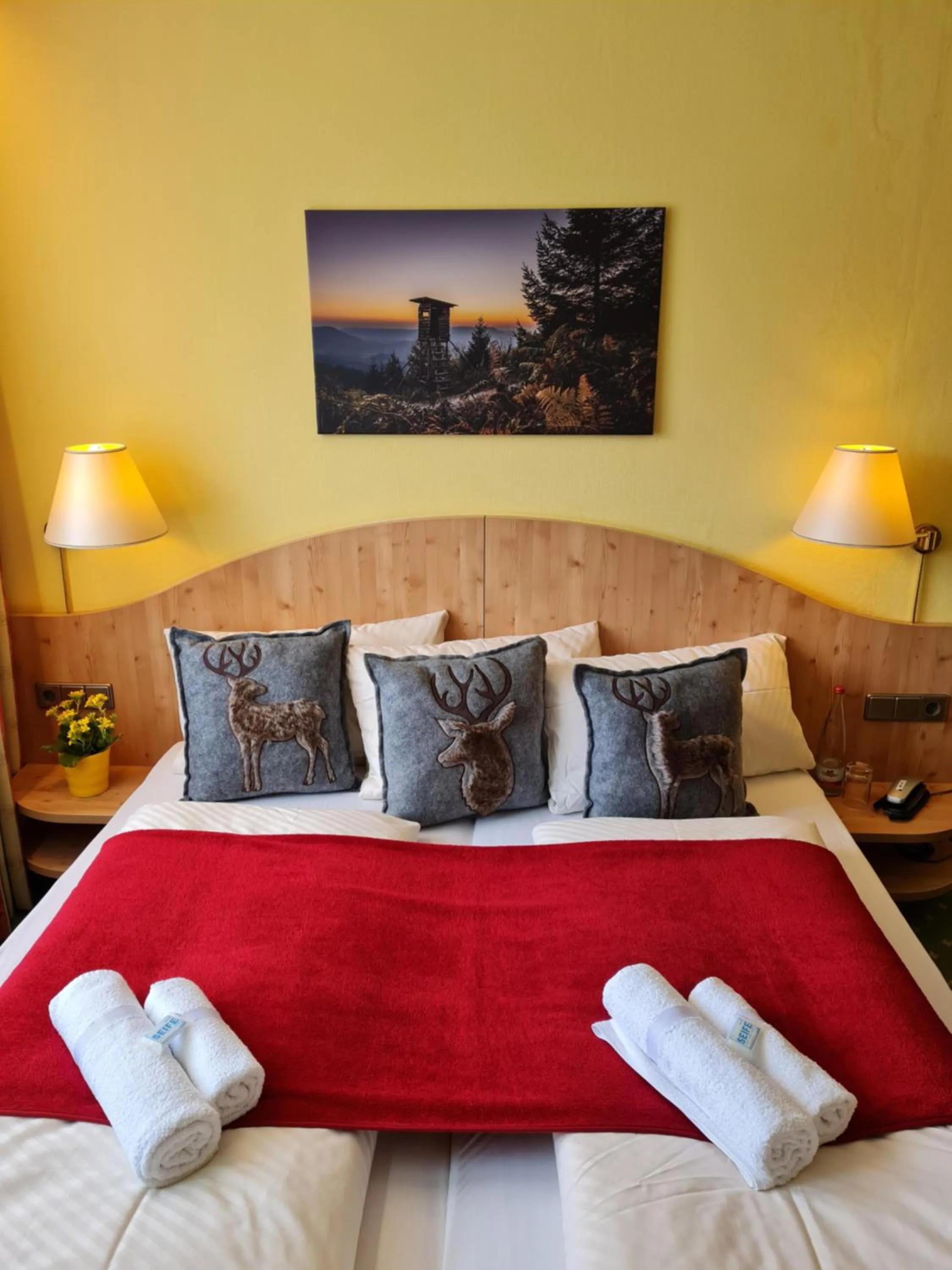 Photo of the whole room, Bed in Landhaus Eickler