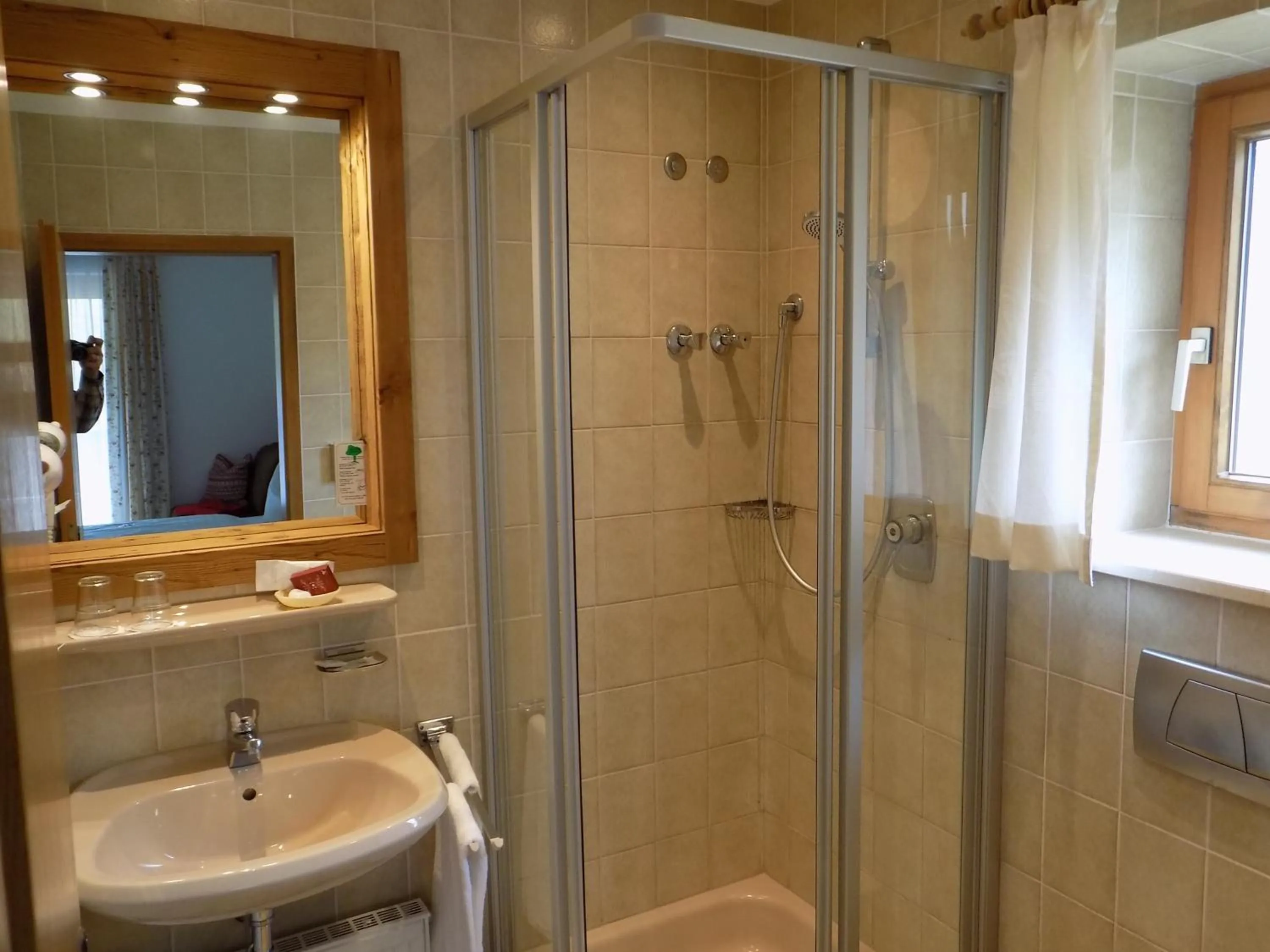 Bathroom in Alpenhotel Bergzauber