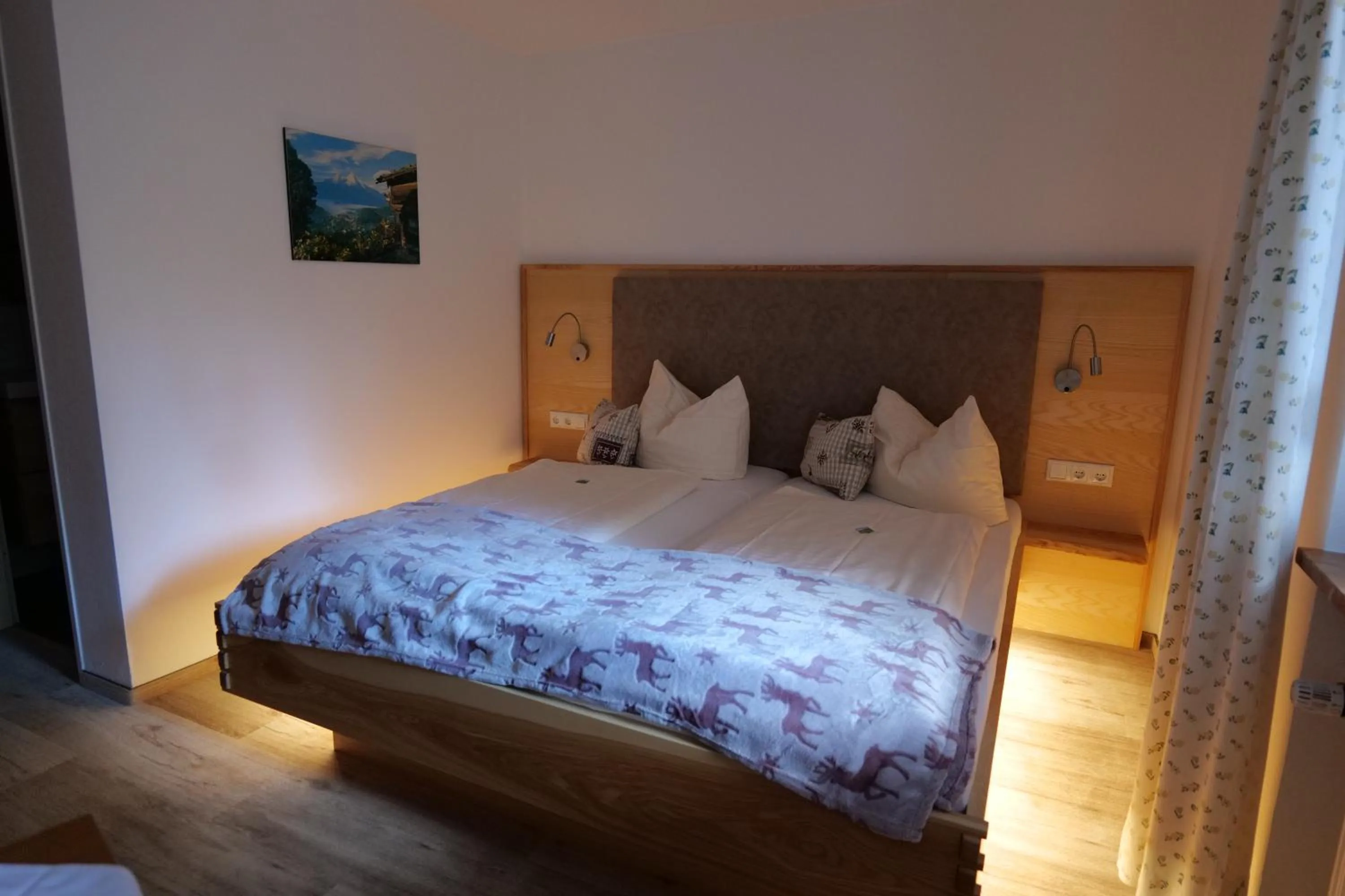 Bed in Alpenhotel Bergzauber