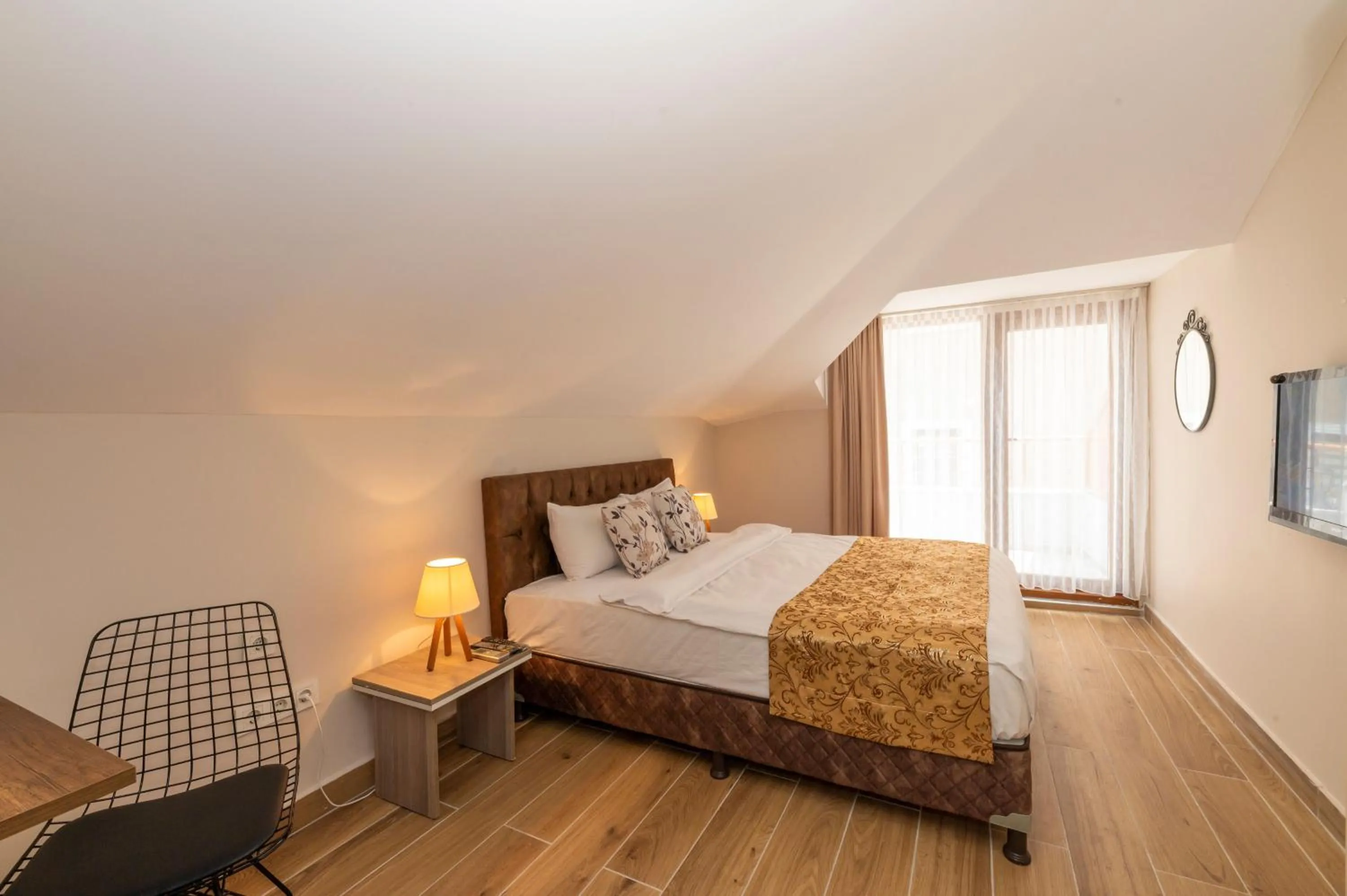 Bed in Marida Residence - Istanbul Taksim