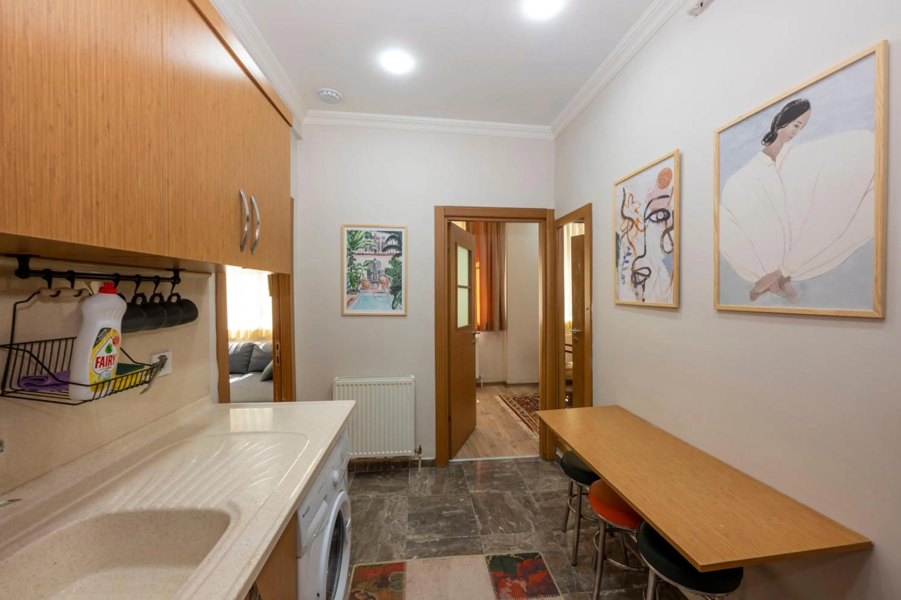 Kitchen or kitchenette in Marida Residence - Istanbul Taksim