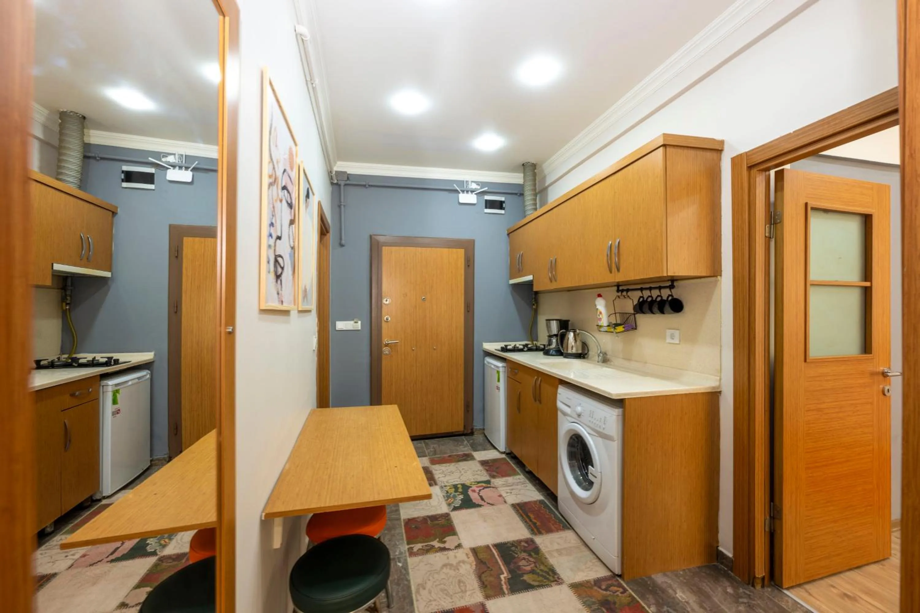 Kitchen or kitchenette in Marida Residence - Istanbul Taksim