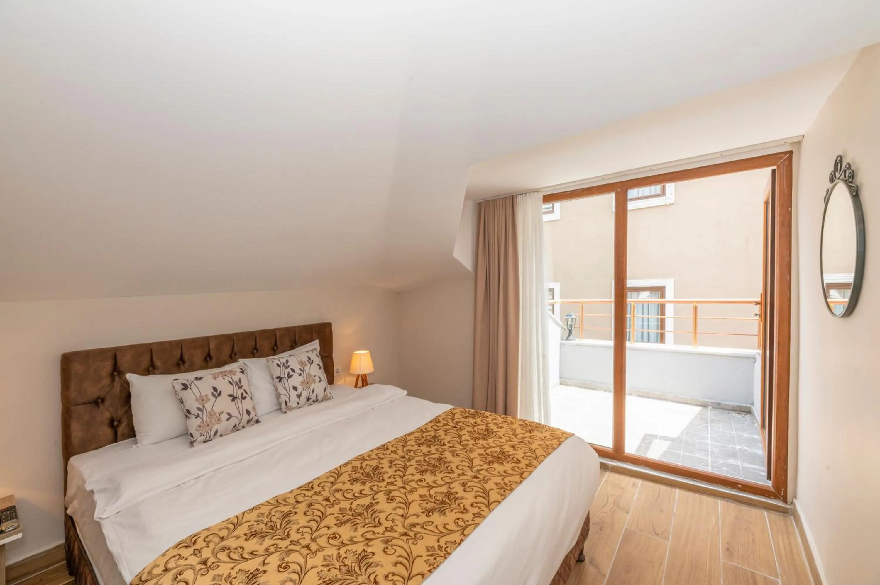 Bed in Marida Residence - Istanbul Taksim