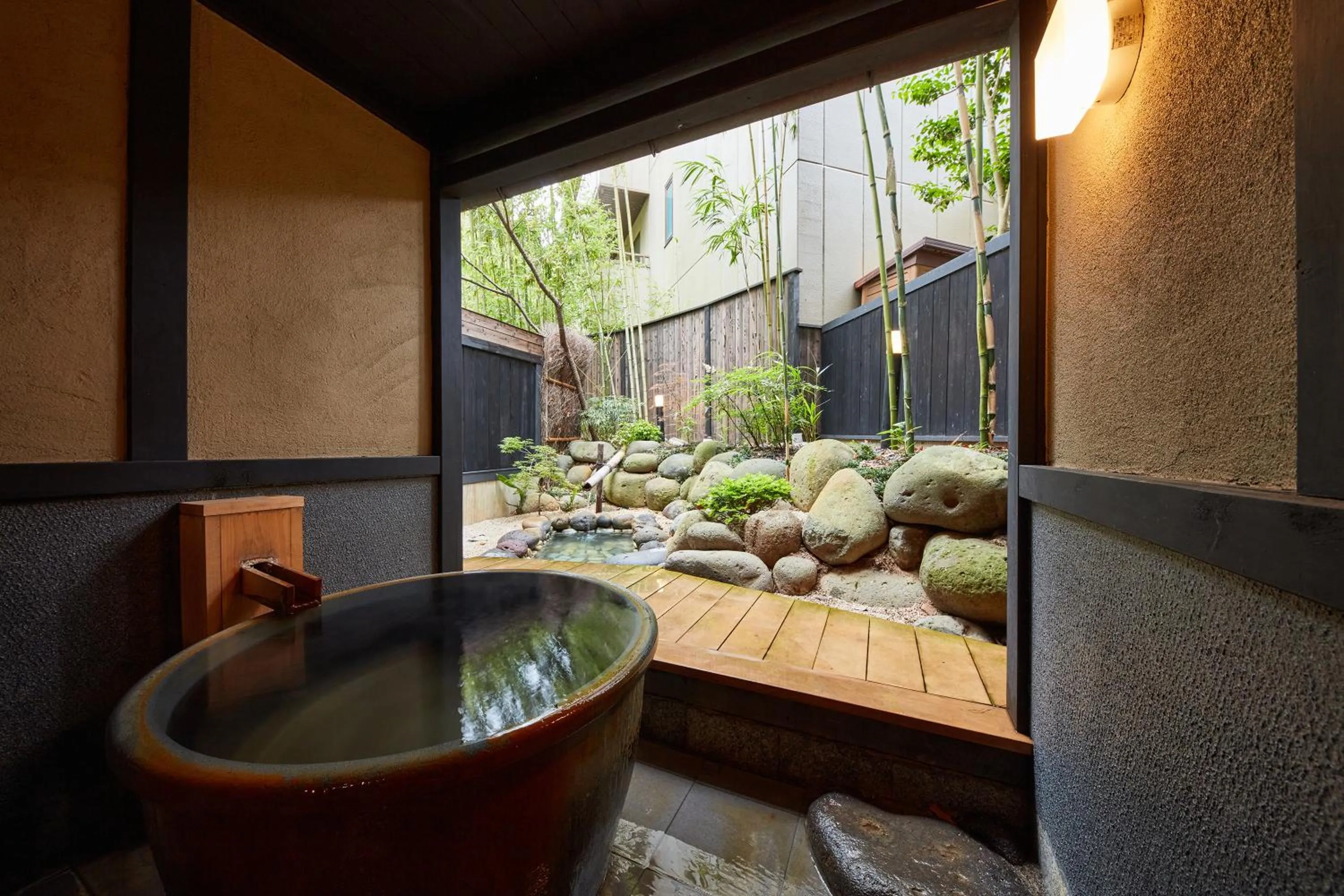 Hot Spring Bath in Hana No Omotenashi Nanraku