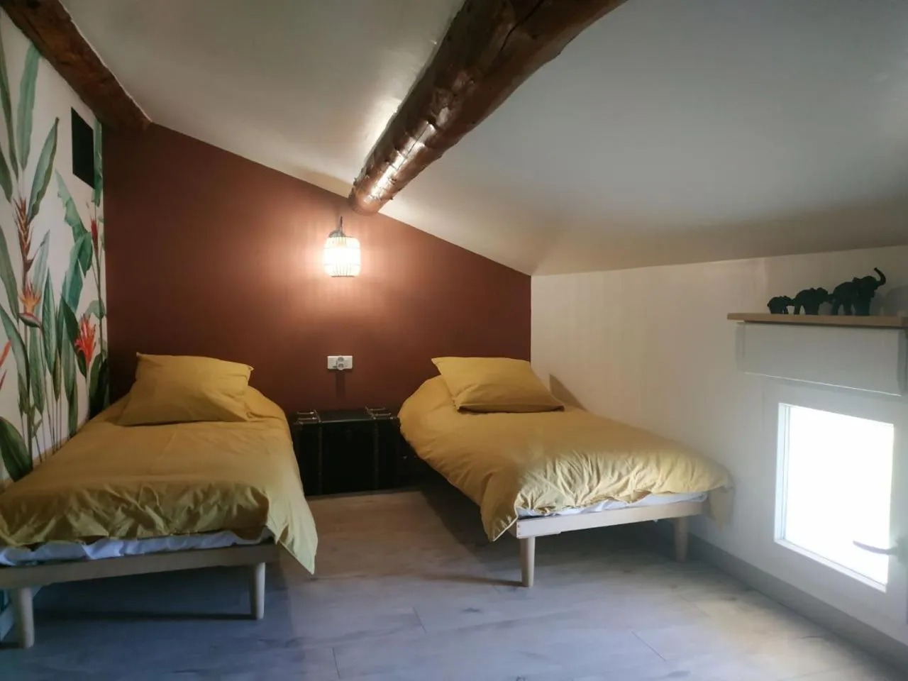 Bed in La ferme des Escampades