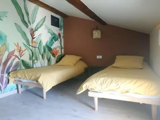 Bed in La ferme des Escampades