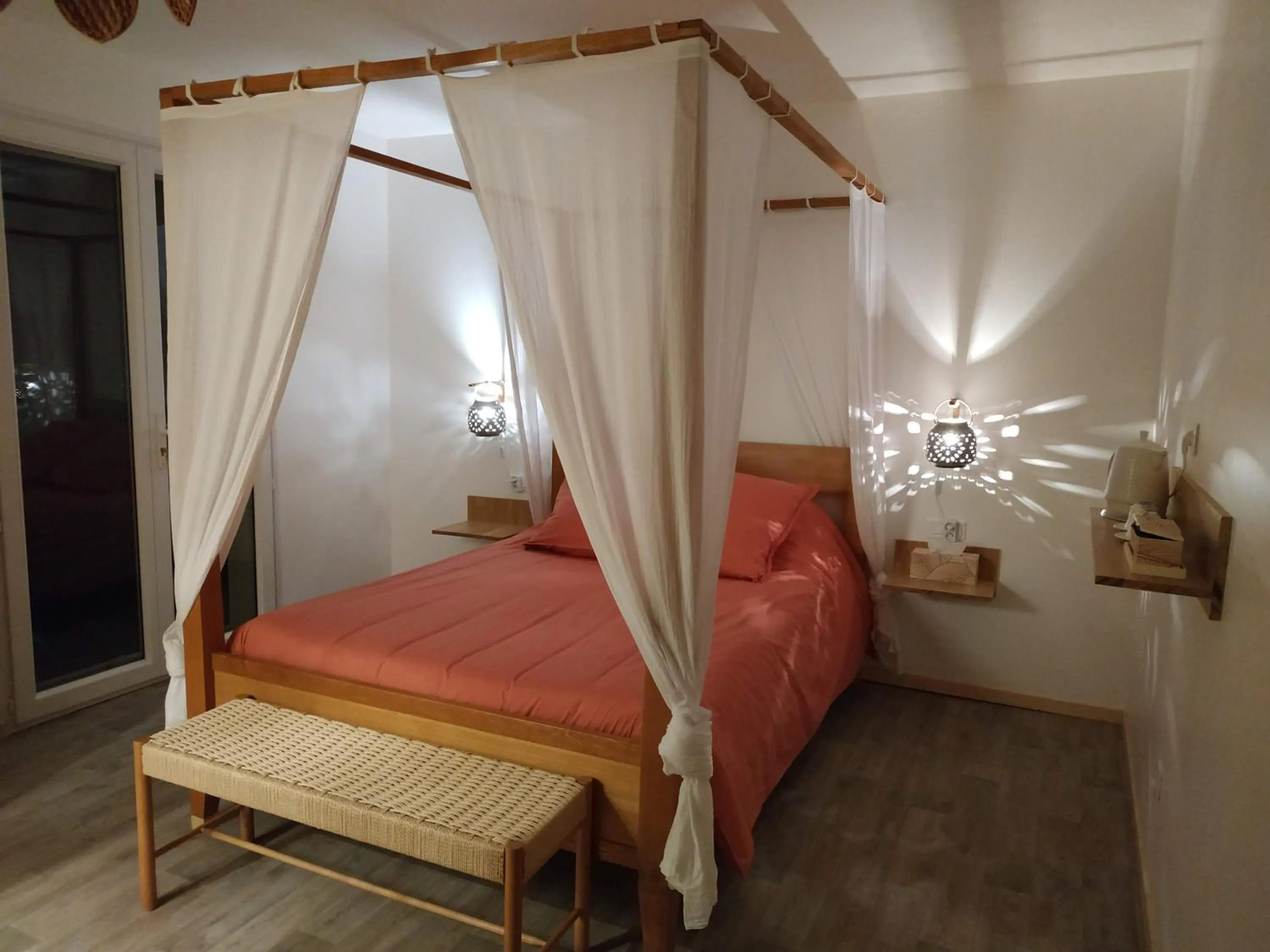 Bed in La ferme des Escampades