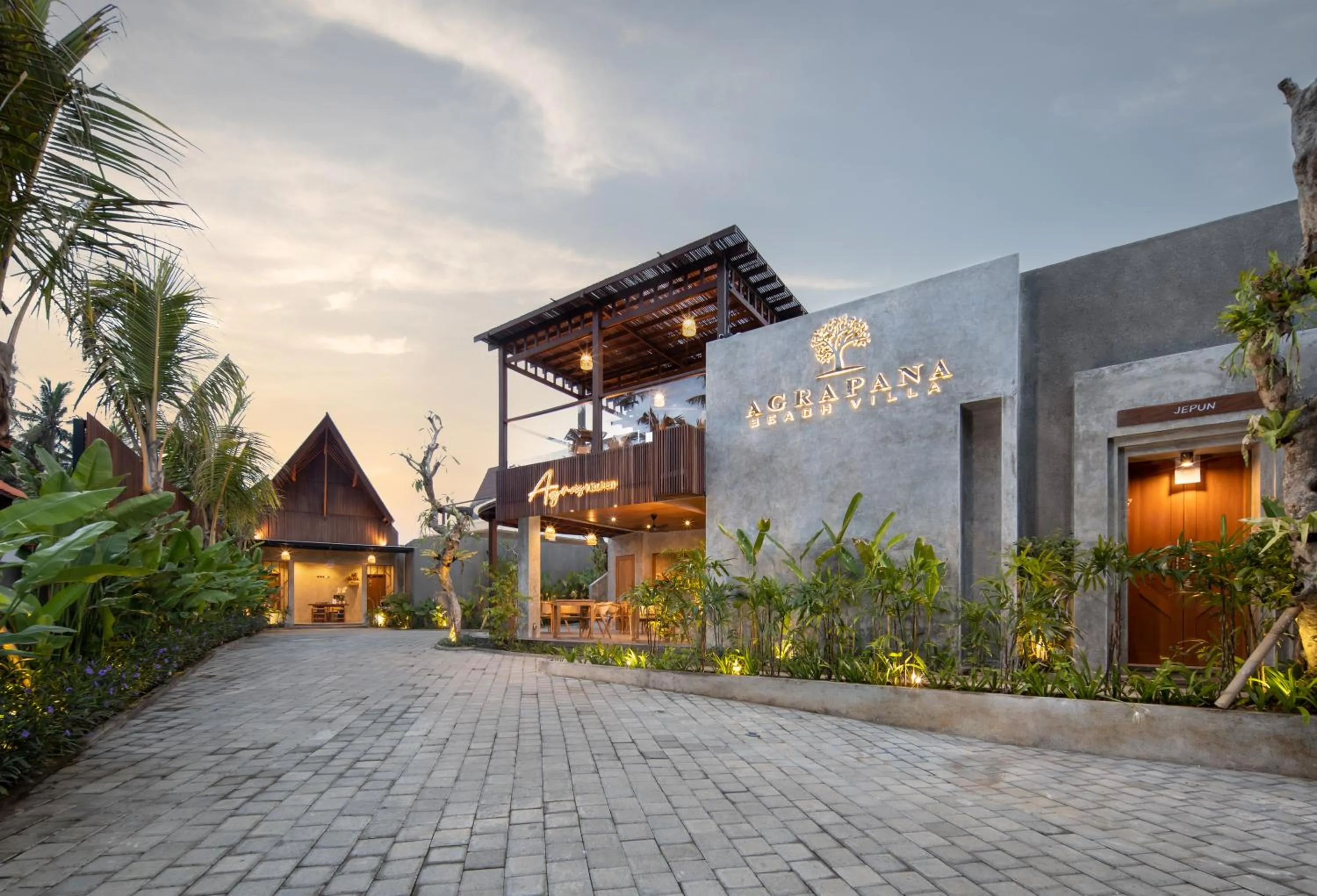 Property building in Agrapana Beach Villa