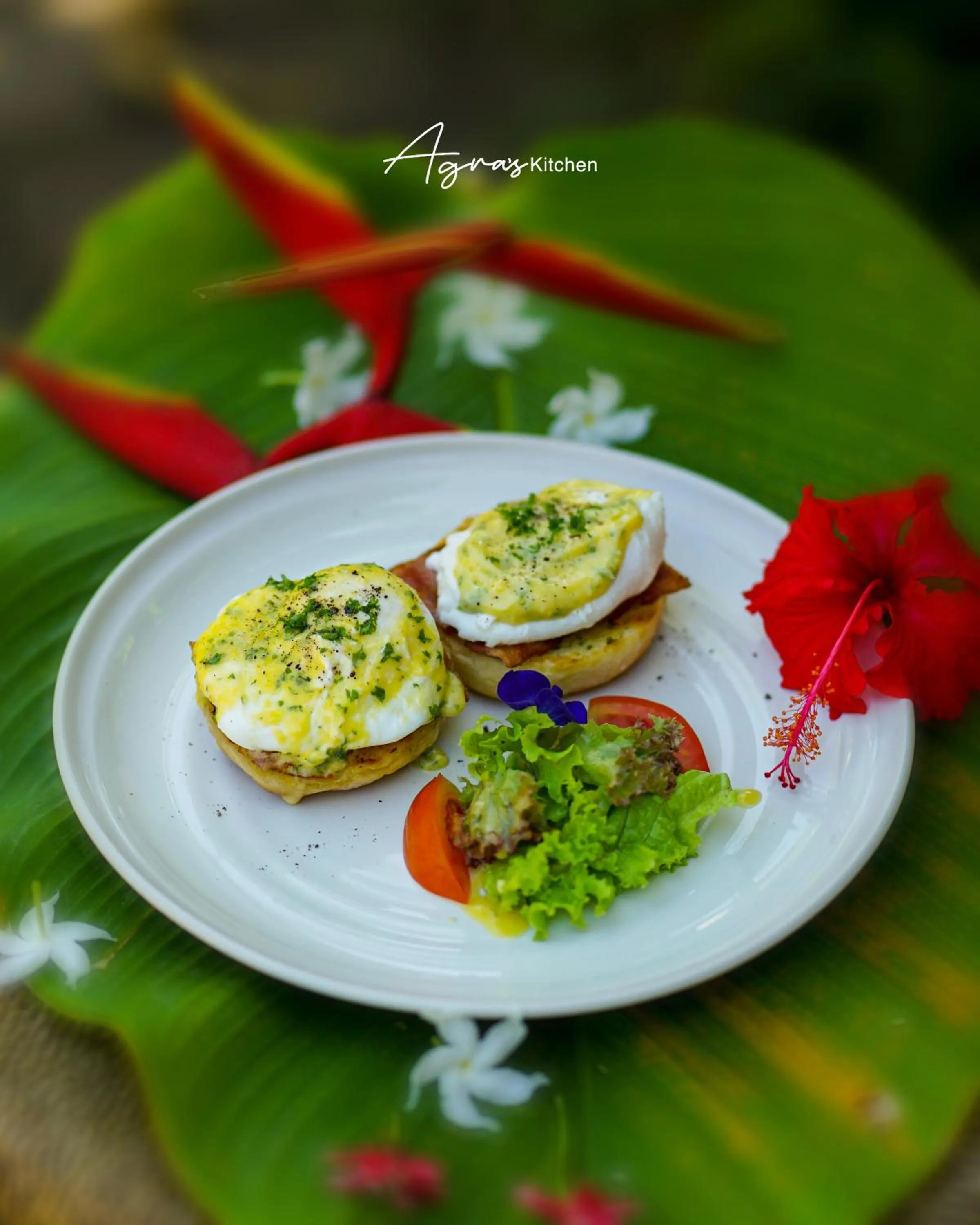 Breakfast in Agrapana Beach Villa