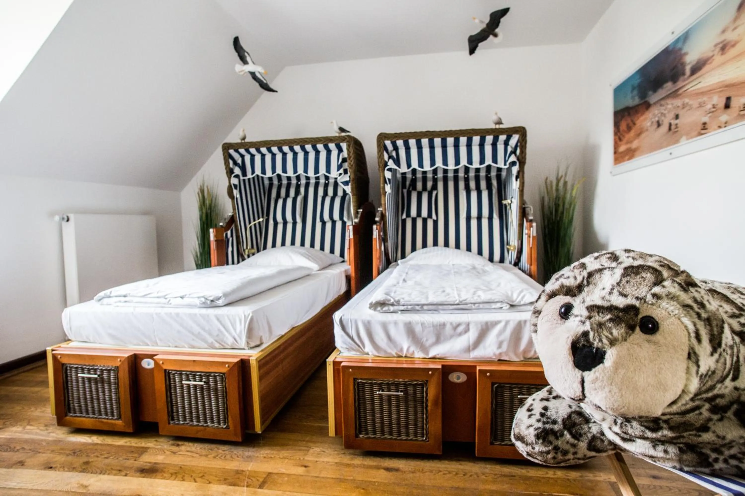 Photo of the whole room, Bed in Landhotel Beverland bei Münster