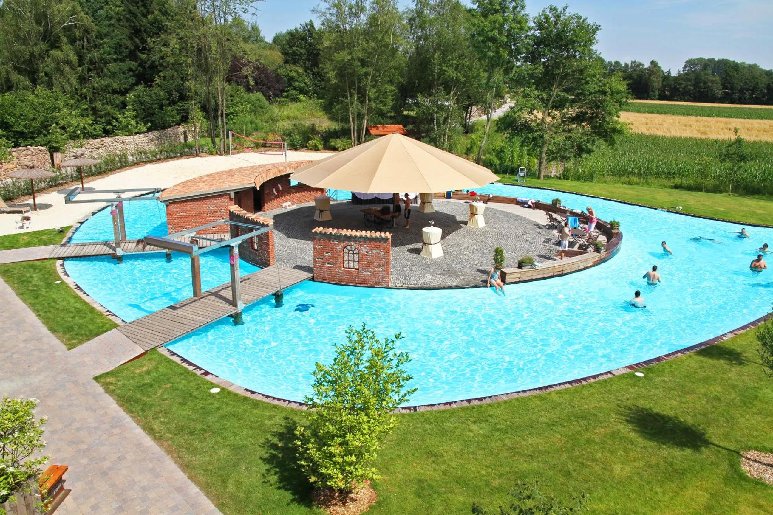 Sauna in Landhotel Beverland bei Münster