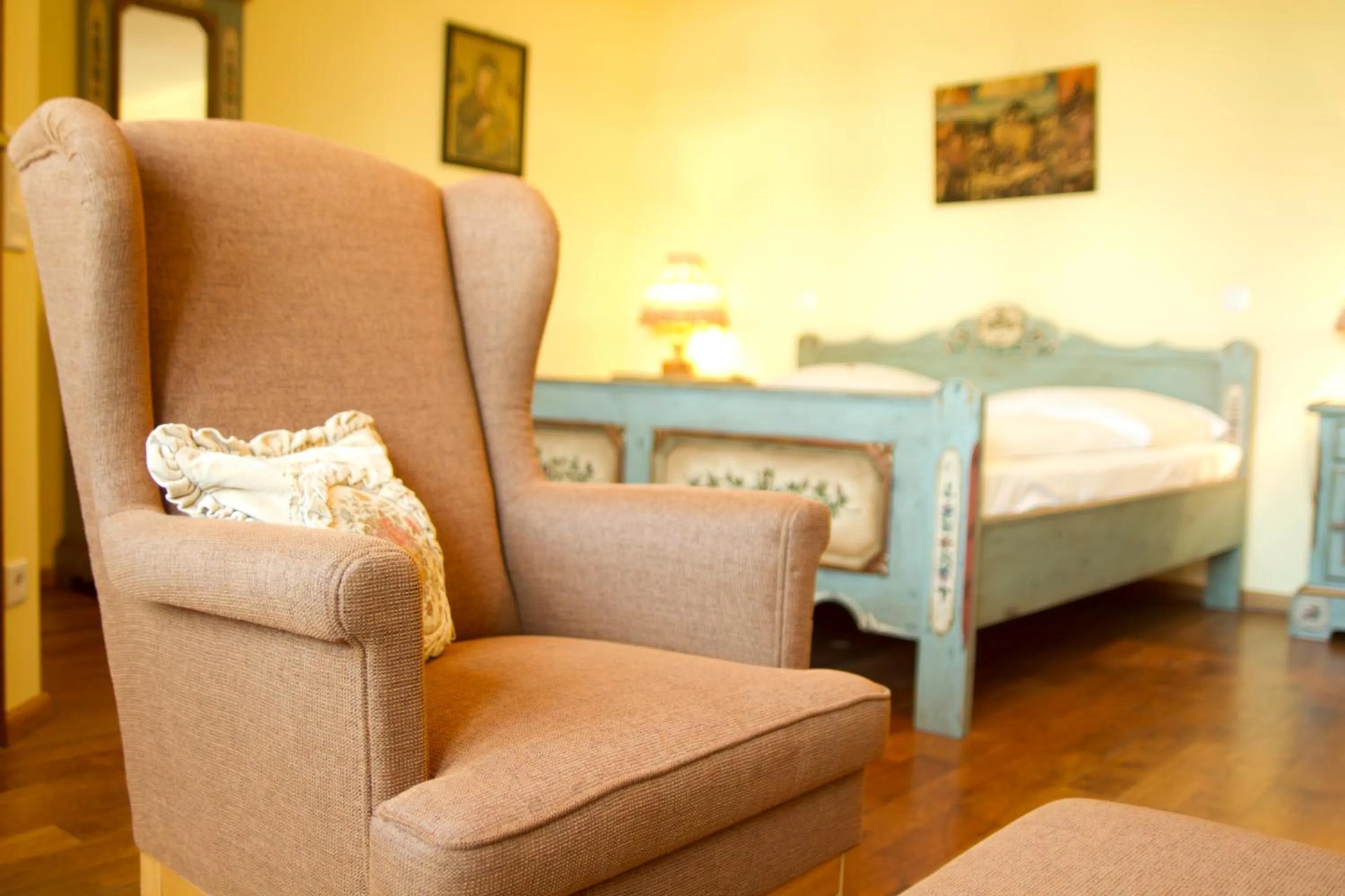 Photo of the whole room, Bed in Landhotel Beverland bei Münster