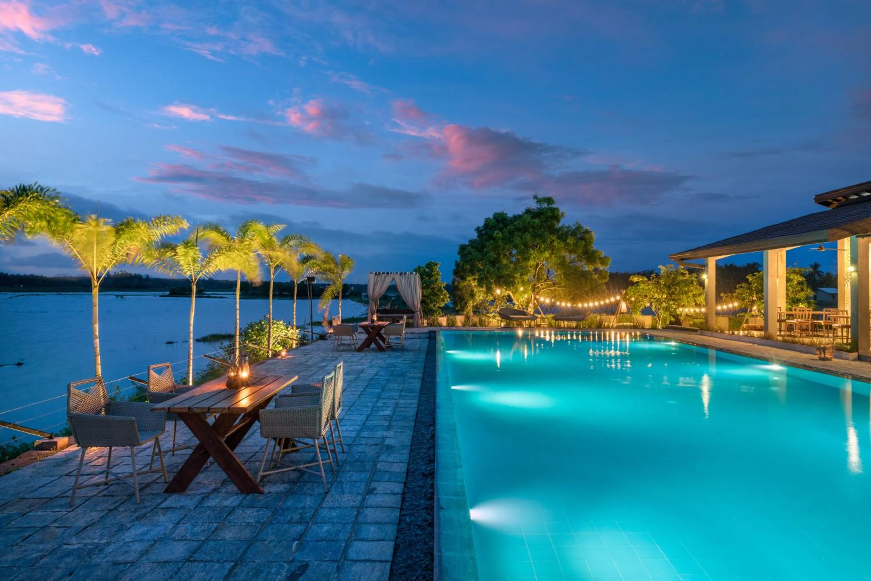 Swimming pool in Wild Culture Yala