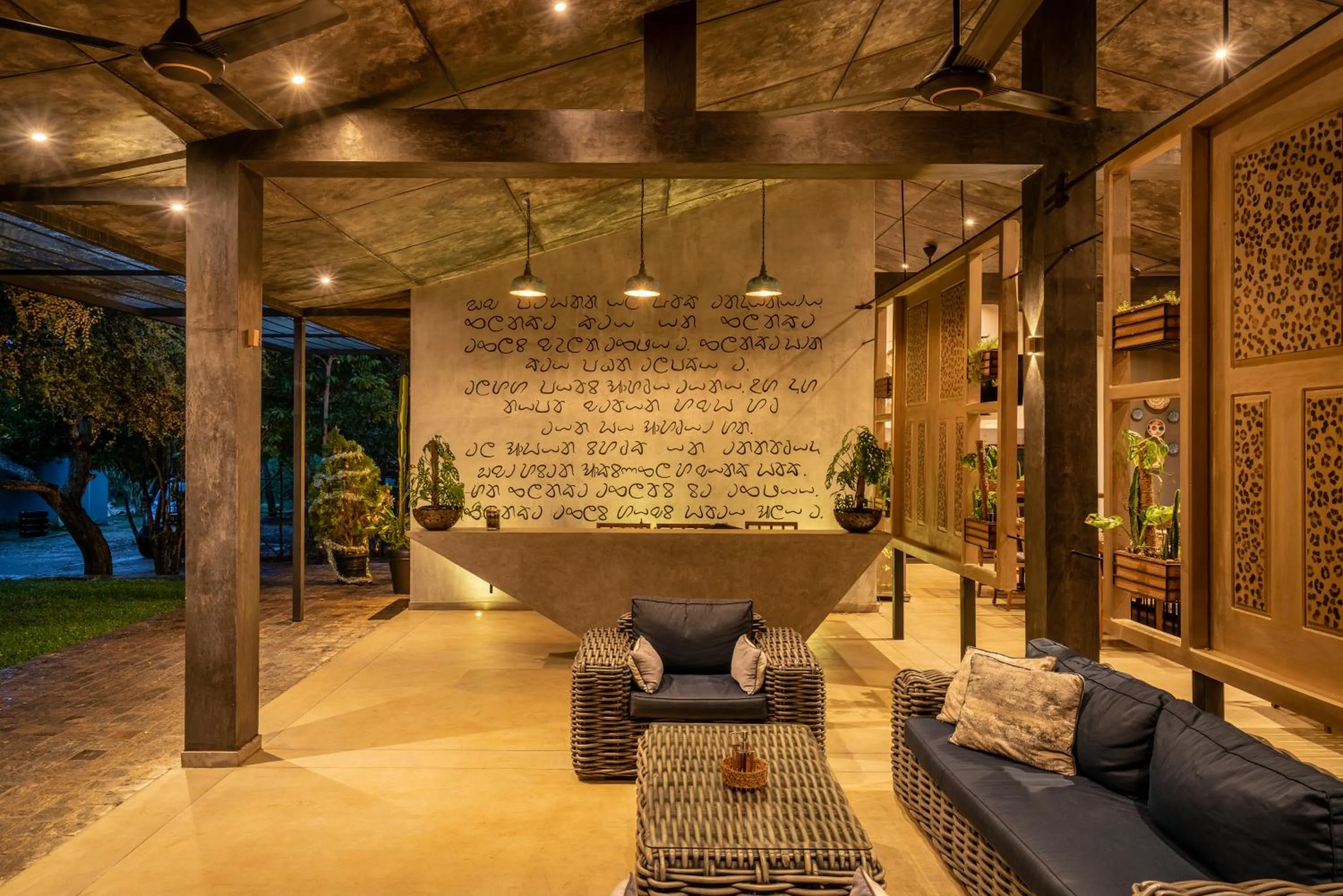 Lobby or reception in Wild Culture Yala