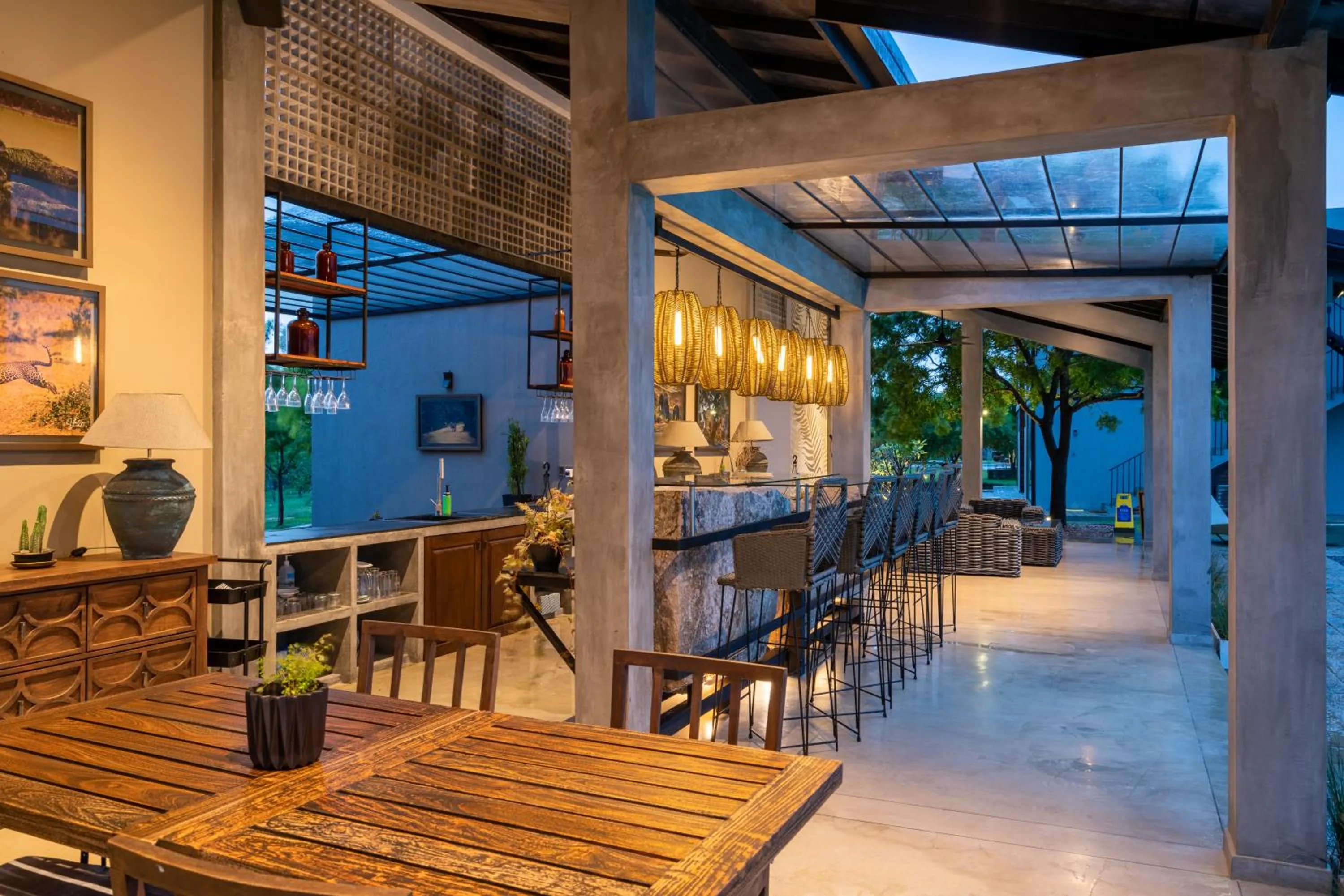 Lounge or bar in Wild Culture Yala