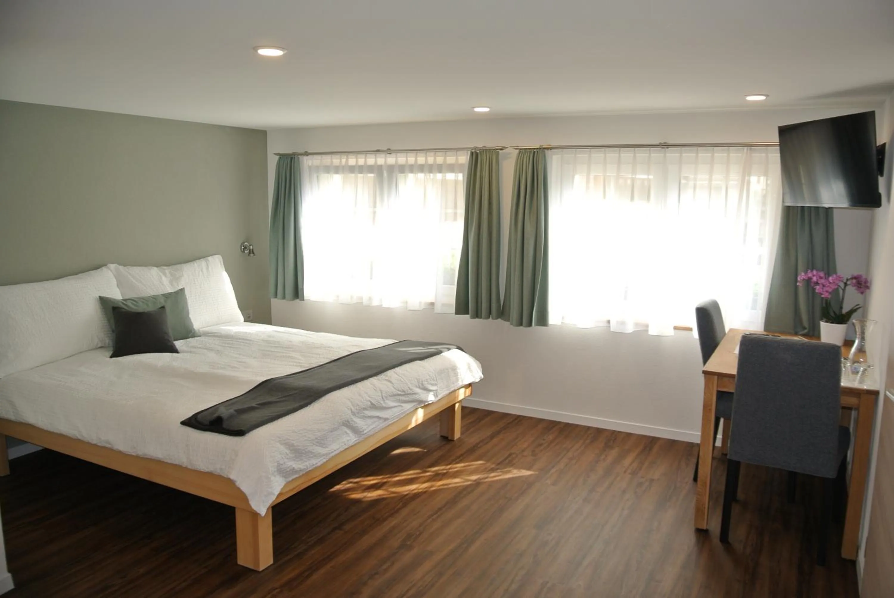 Bed in Gasthaus Gemsli