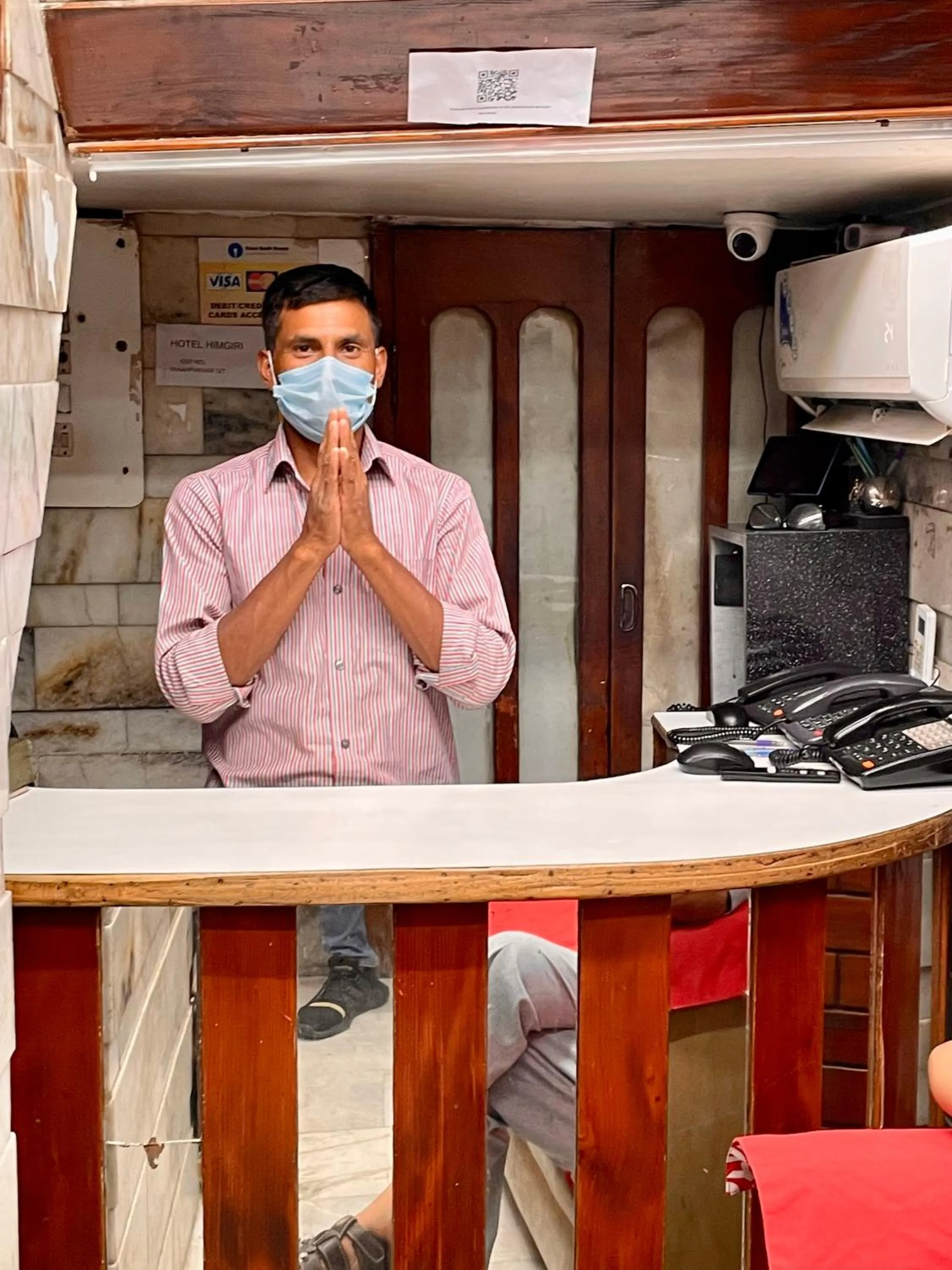 Staff in Hotel Himgiri