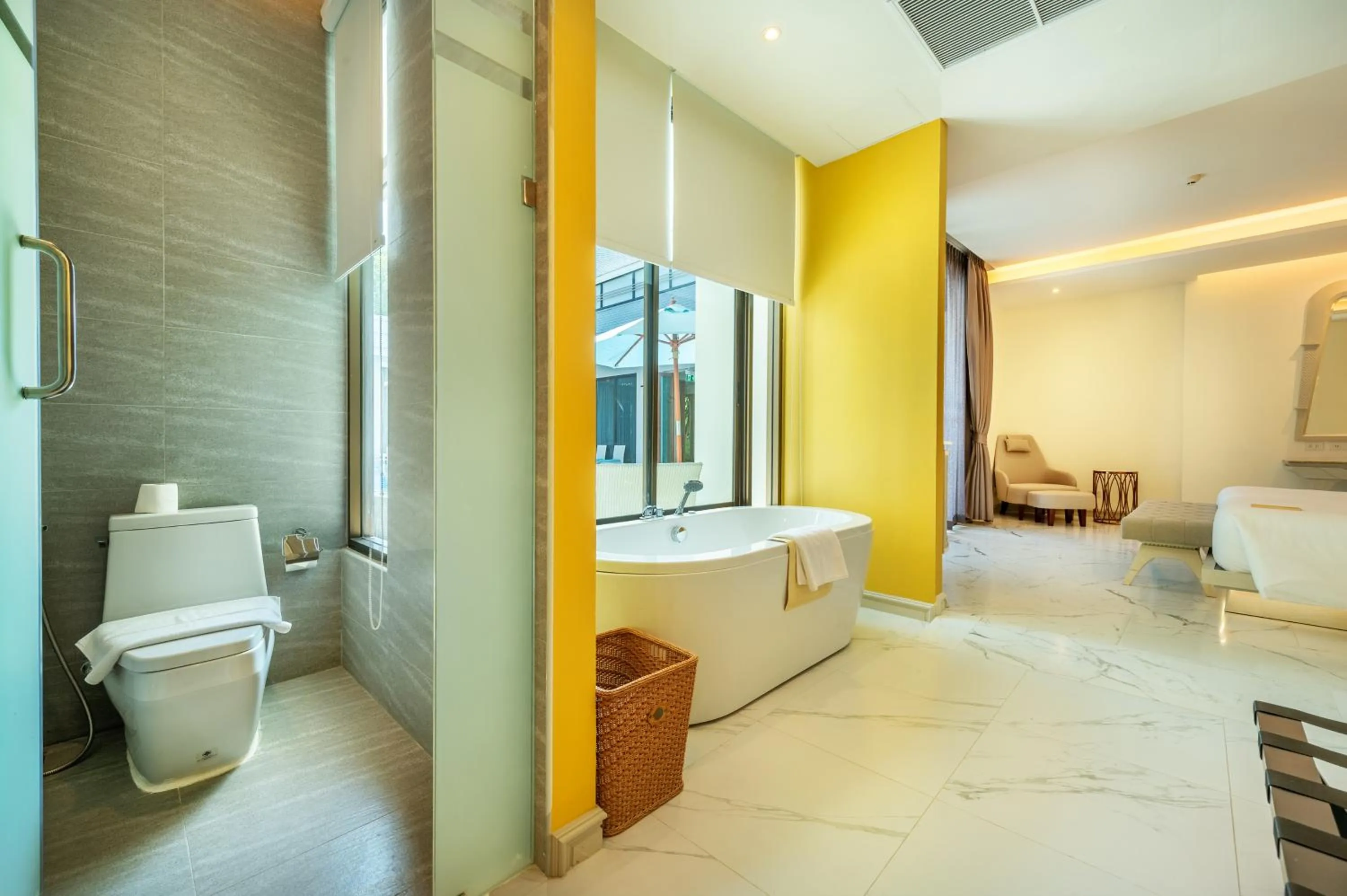 Bathroom in Phukalini Luxury Pool Villa & Onsen